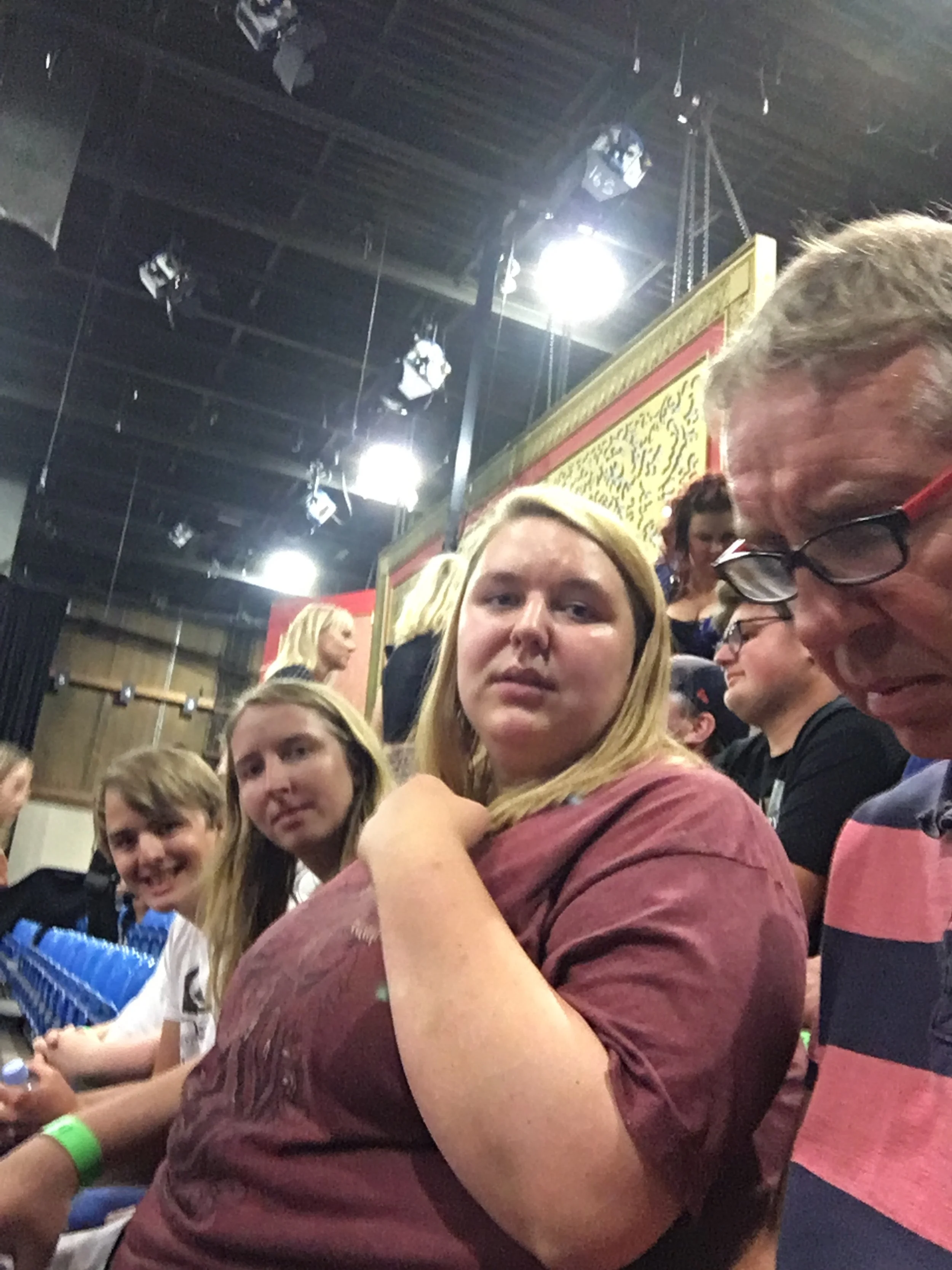 A rare photograph of me close to my highest weight of 335 lb (152 kg).