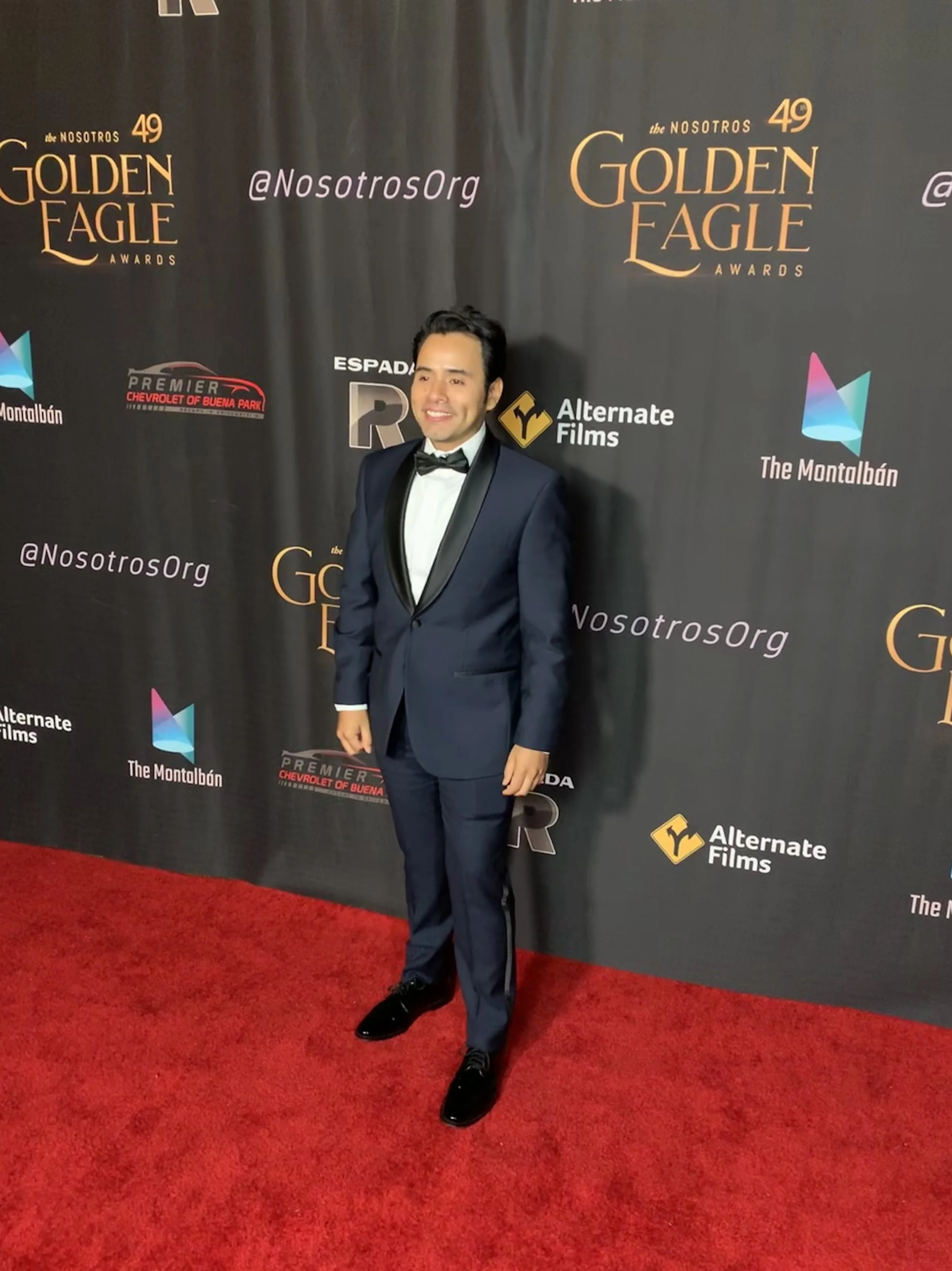 Erick Juarez, Red Carper Golden Eagle Awards.
