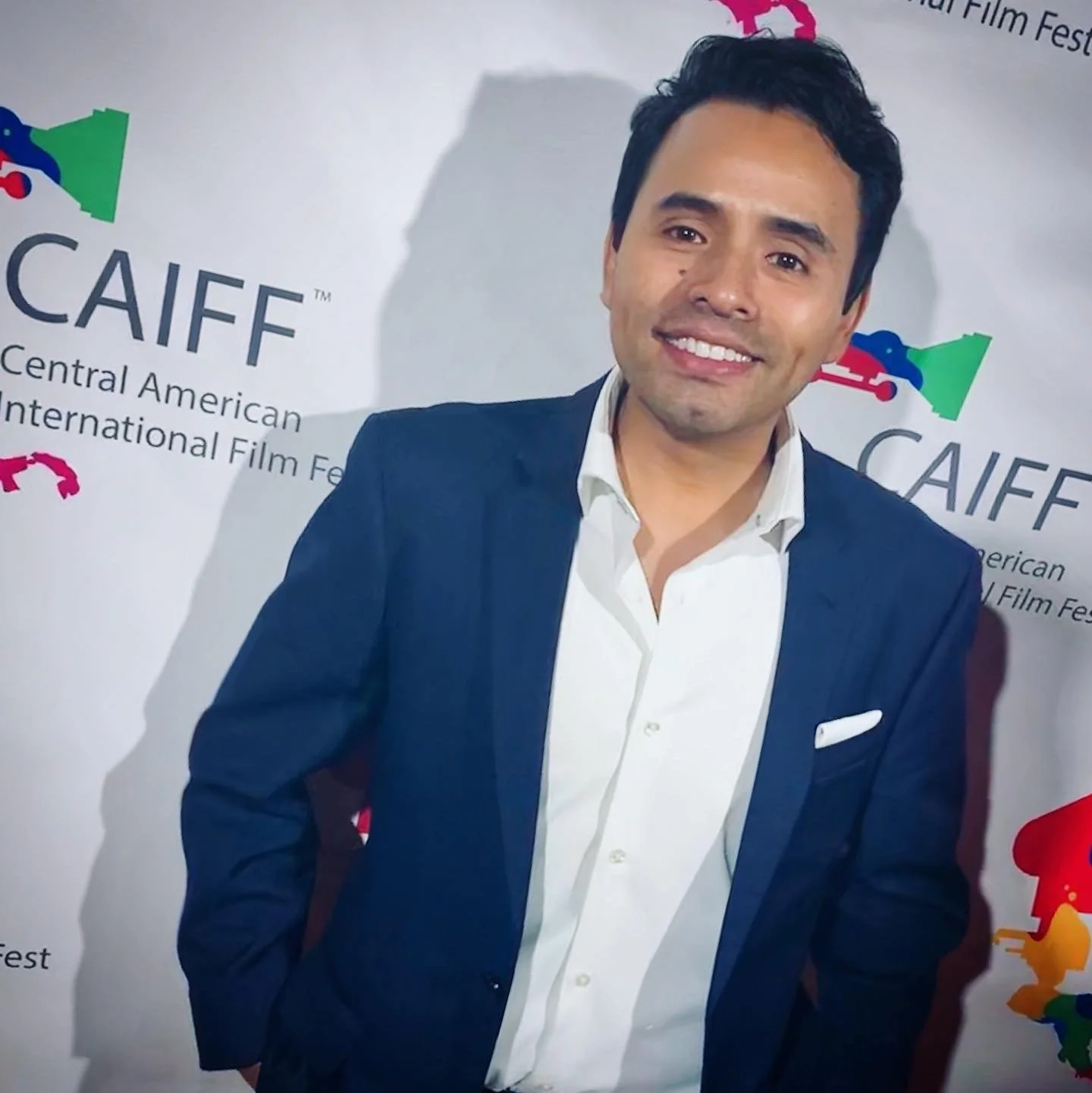 Erick Juarez, Red Carpet For the Central American International Film Festival, Los Angeles. 