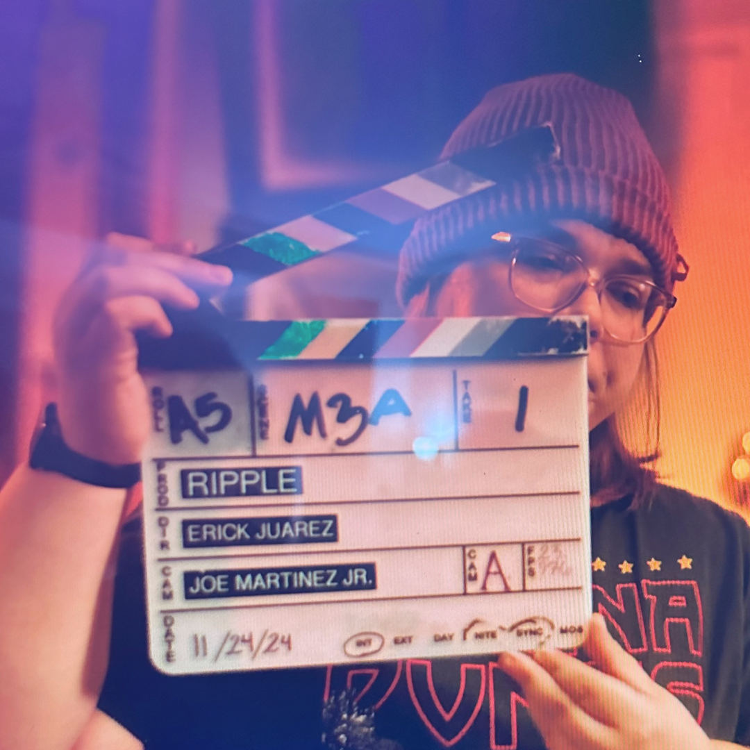 RIPPLE. Meet the crew.

Thank you to each of you for making RIPPLE a joy to work on. The footage looks incredible. Again, Thank you, Gracias.

Director Of Photography: Joe Martinez Jr.
Production Designer: Michael Slingerland
Sound: Elan Lafontaine
M