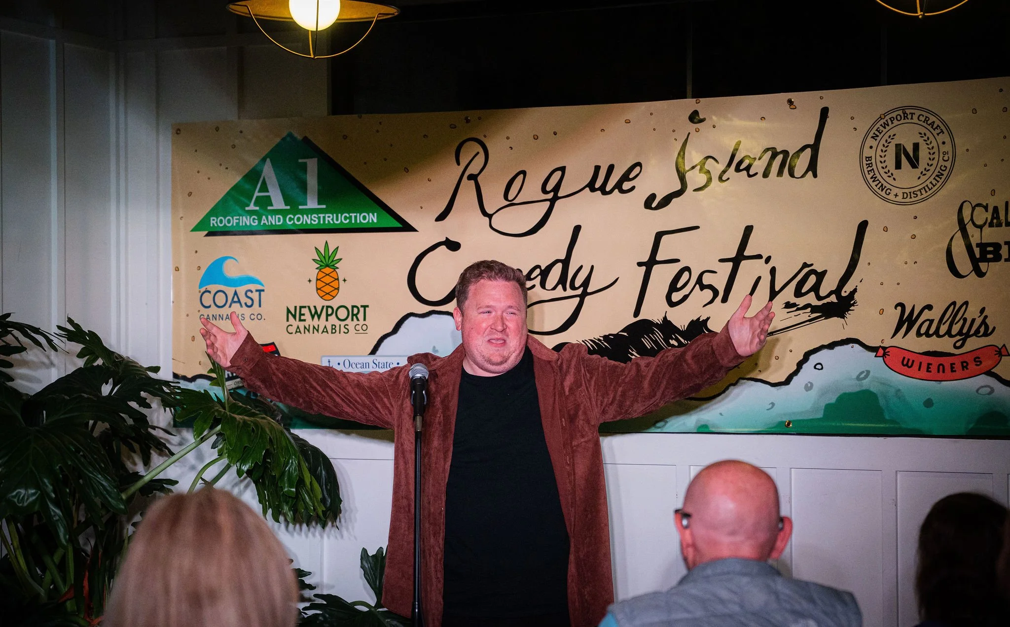 Brendan Sagalow at Rogue Island Comedy Festival in Newport RI