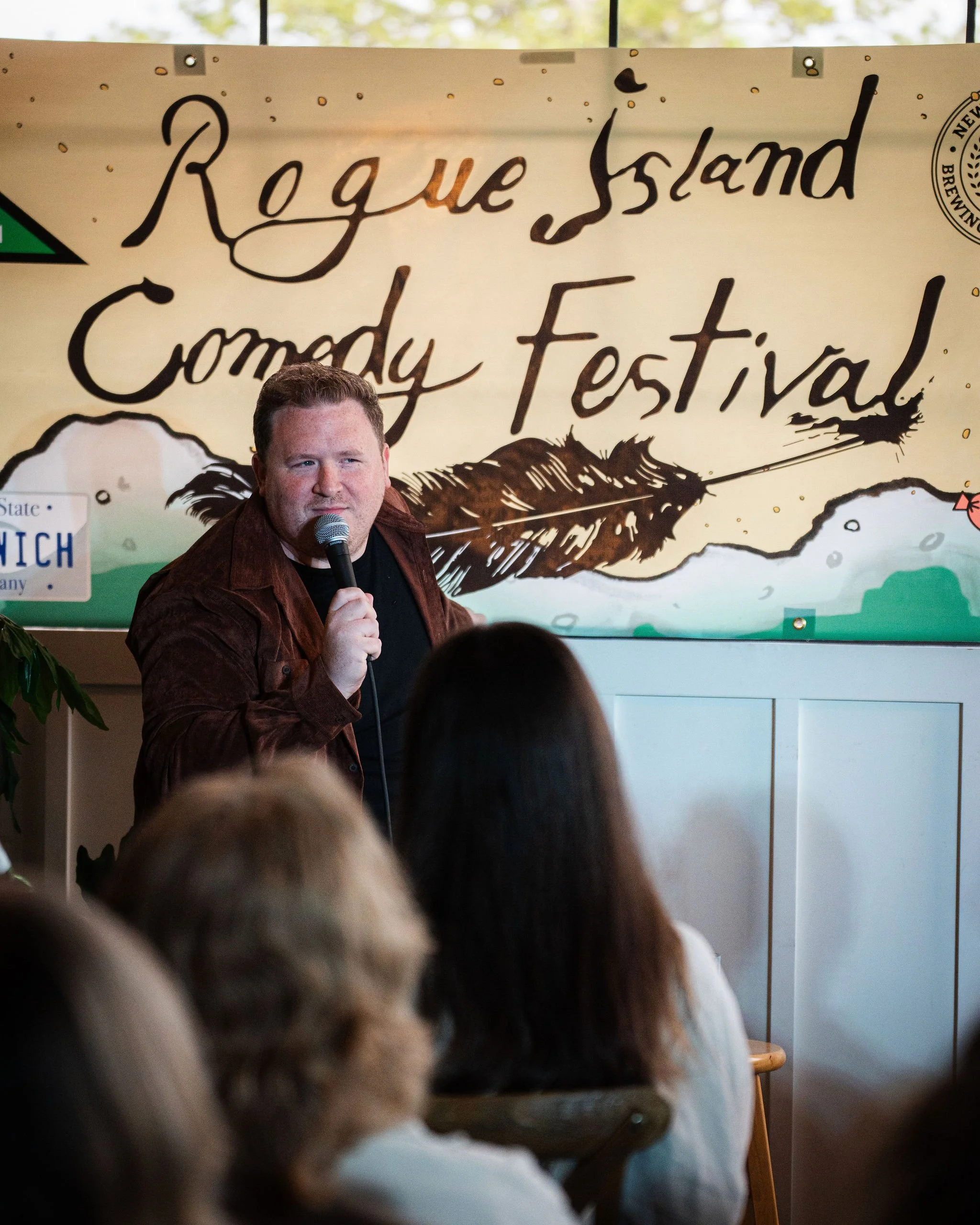 Brendan Sagalow at Rogue Island Comedy Festival in Newport RI
