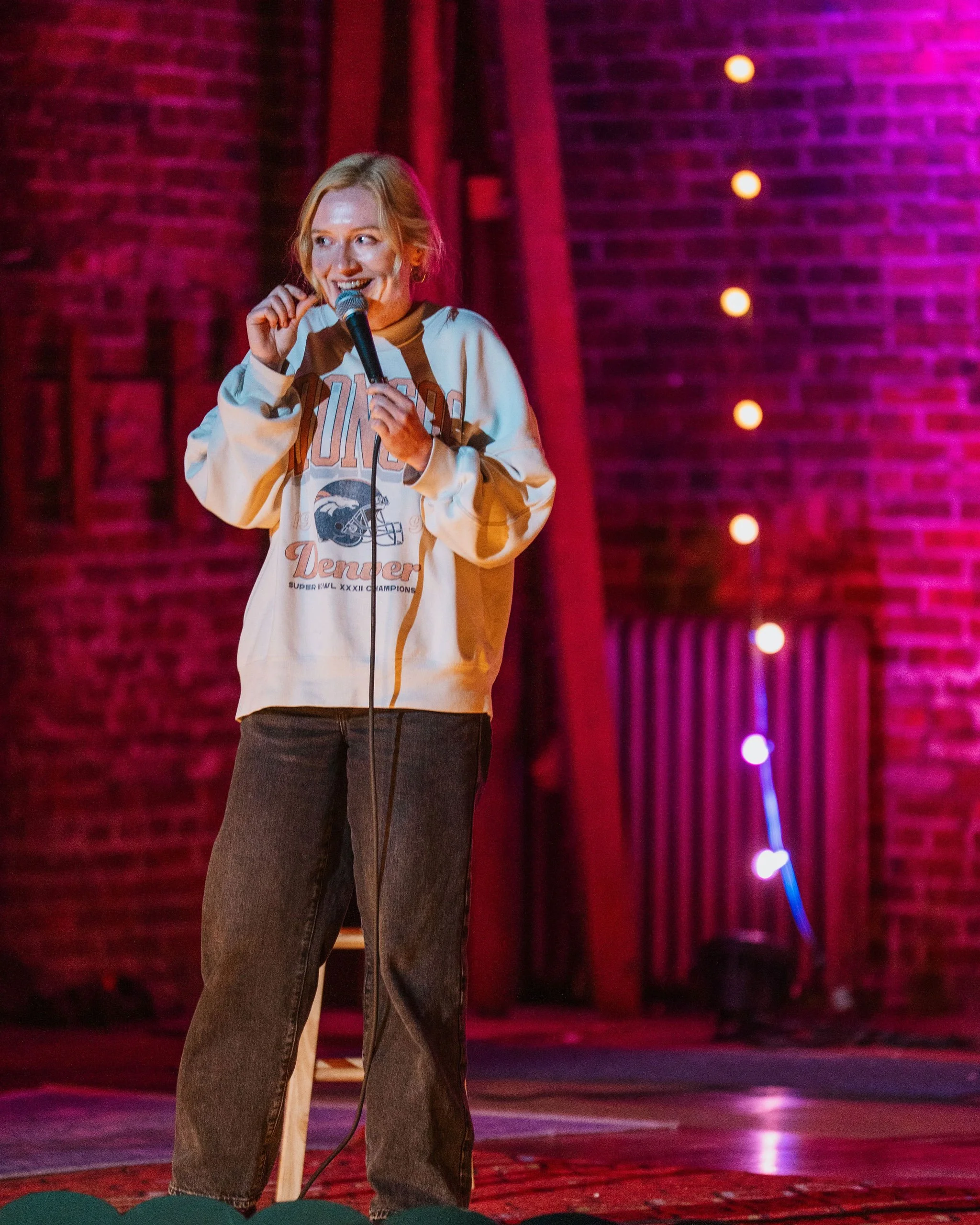 Hannah Jones at Rogue Island Comedy Festival in Newport RI