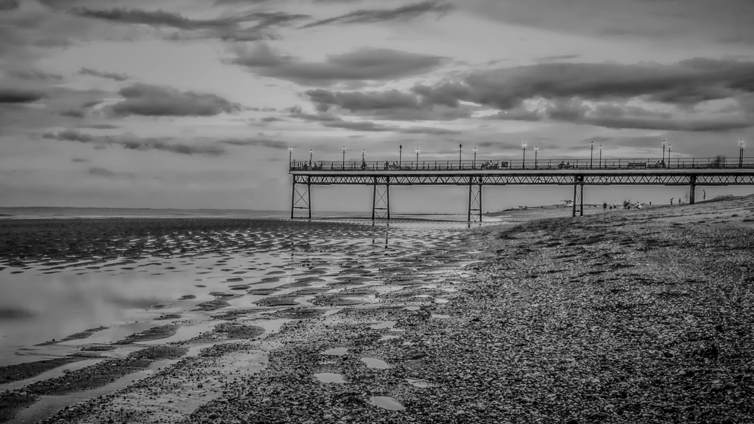 Skegness Pier Footprints in the Sand 2015.jpg