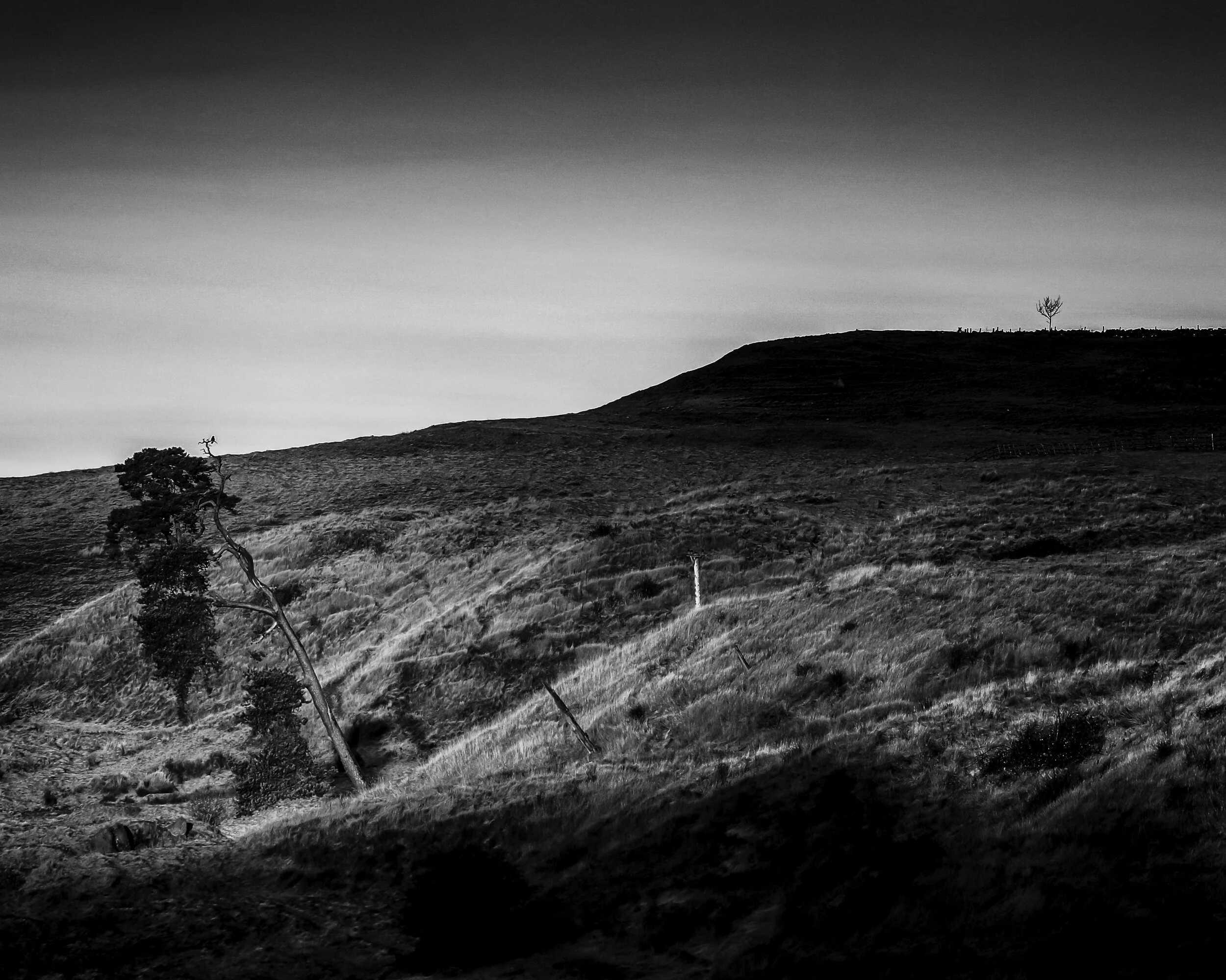Black and Whte Hills Light on the Wolds 2014.jpg