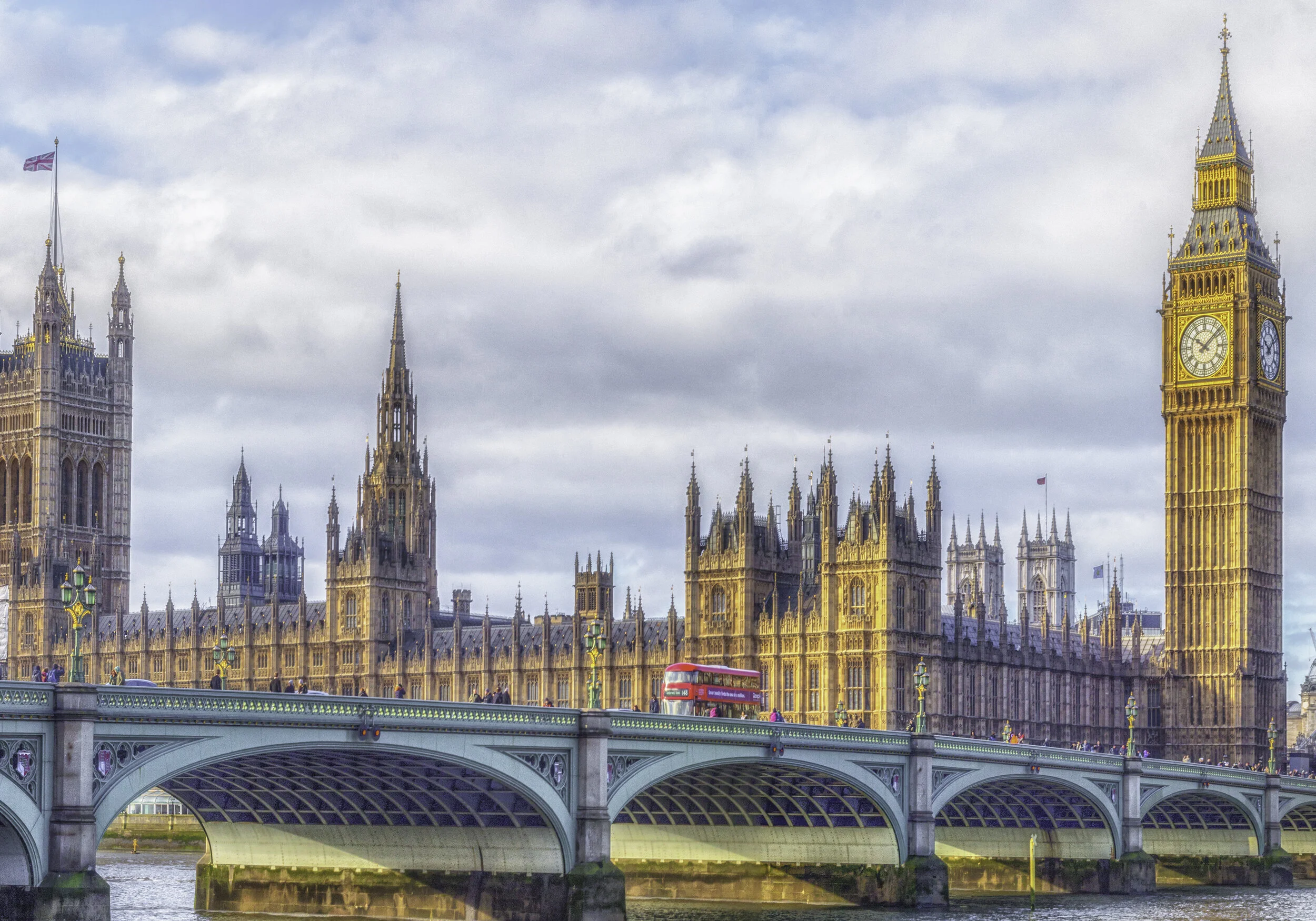 Big Ben and Parliament, London. Print Size = 20 x 14 