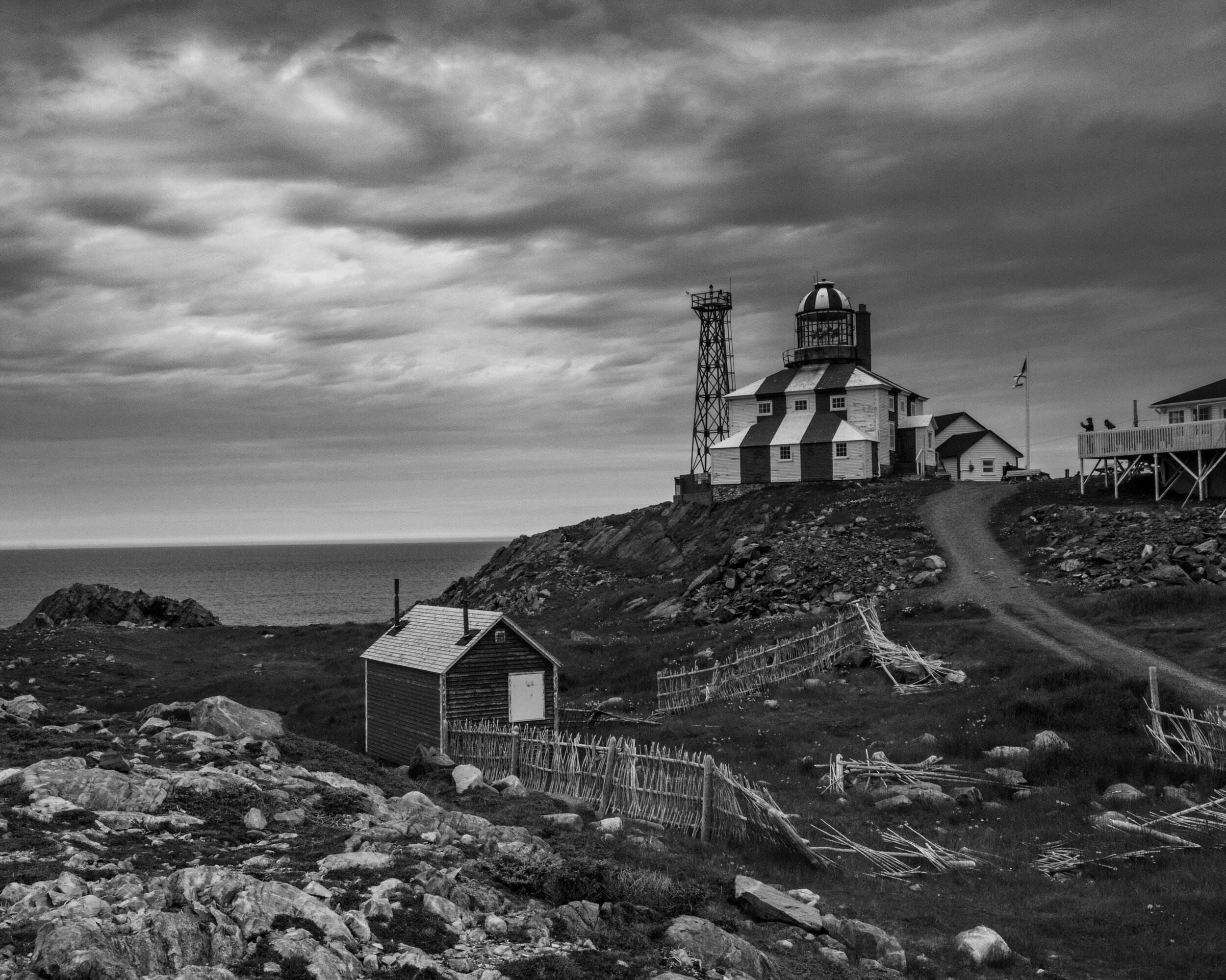 Cape Bonavista Lighthouse 2019 BW .jpg