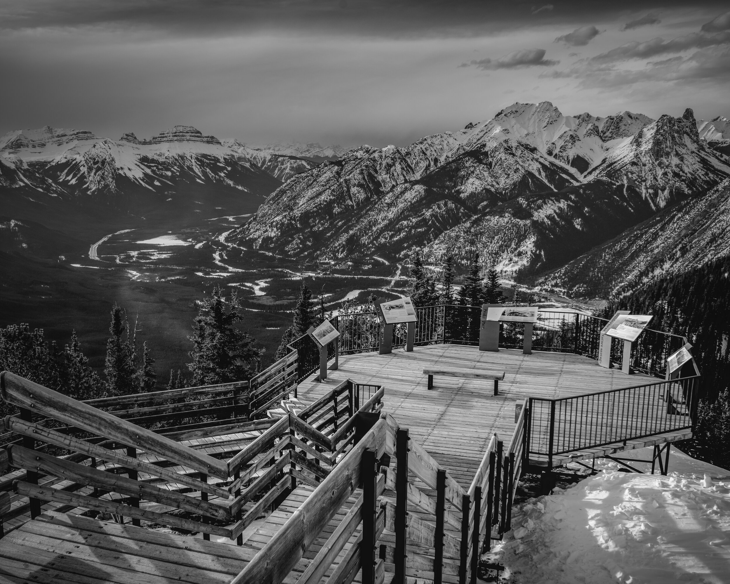 An amazing and dramatic moment as the light burst though the clouds on to the Waterton National Park mountain ranges. I loved this moment so much you can also find it it my portfolio