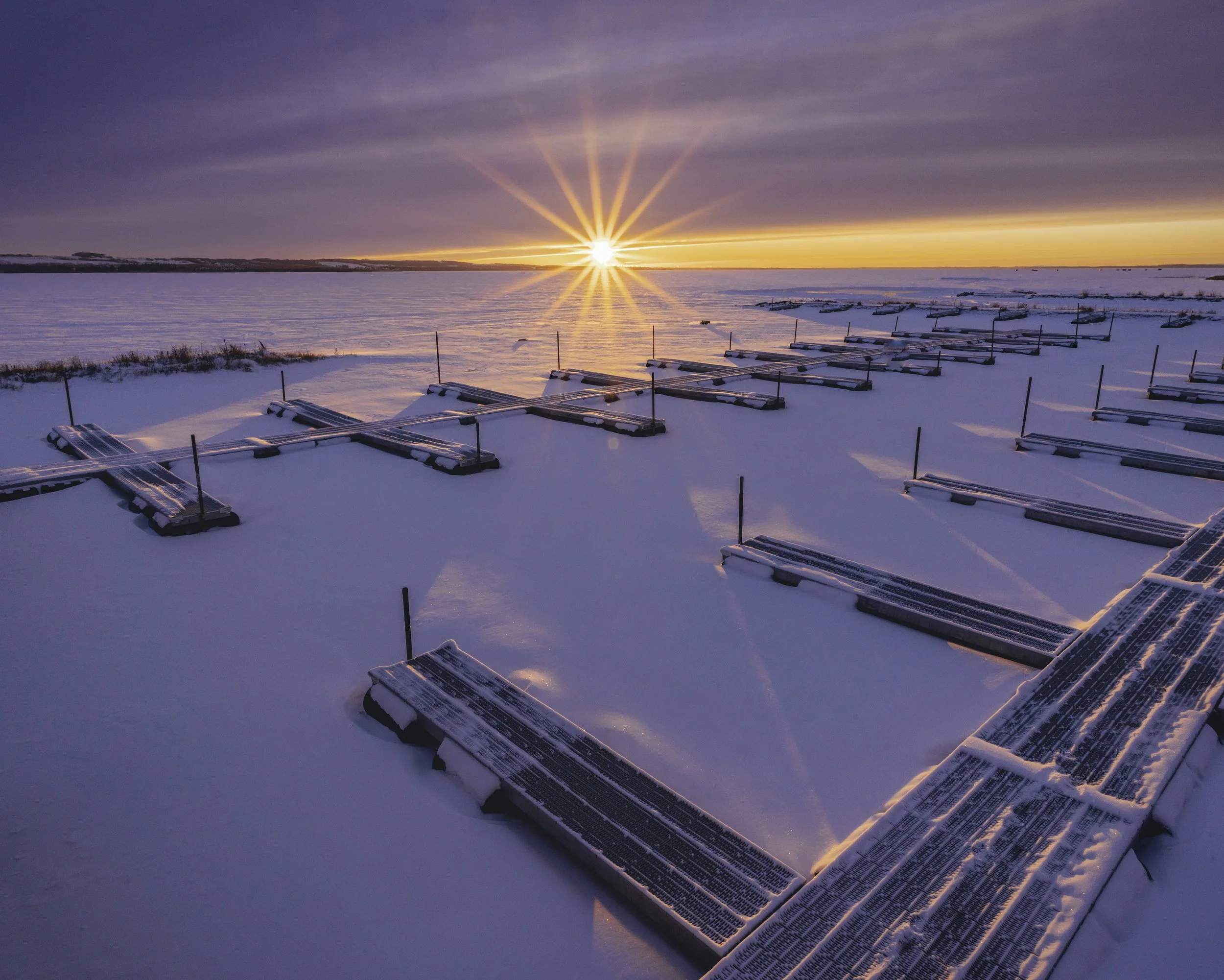 Gull Lake Sunrise from above Dec 2021  .jpg