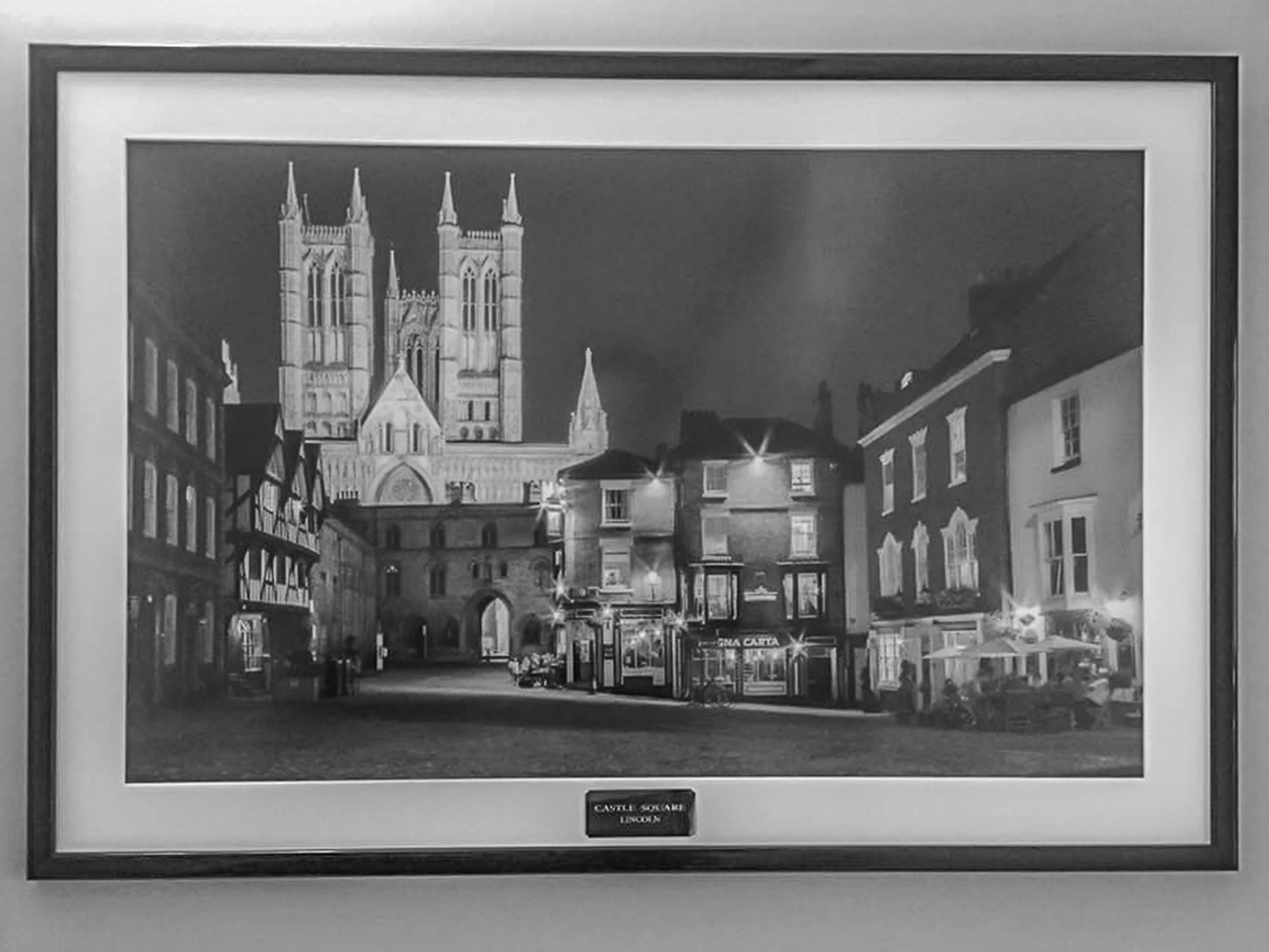 Currently hanging in Lindum House, Lincoln, England