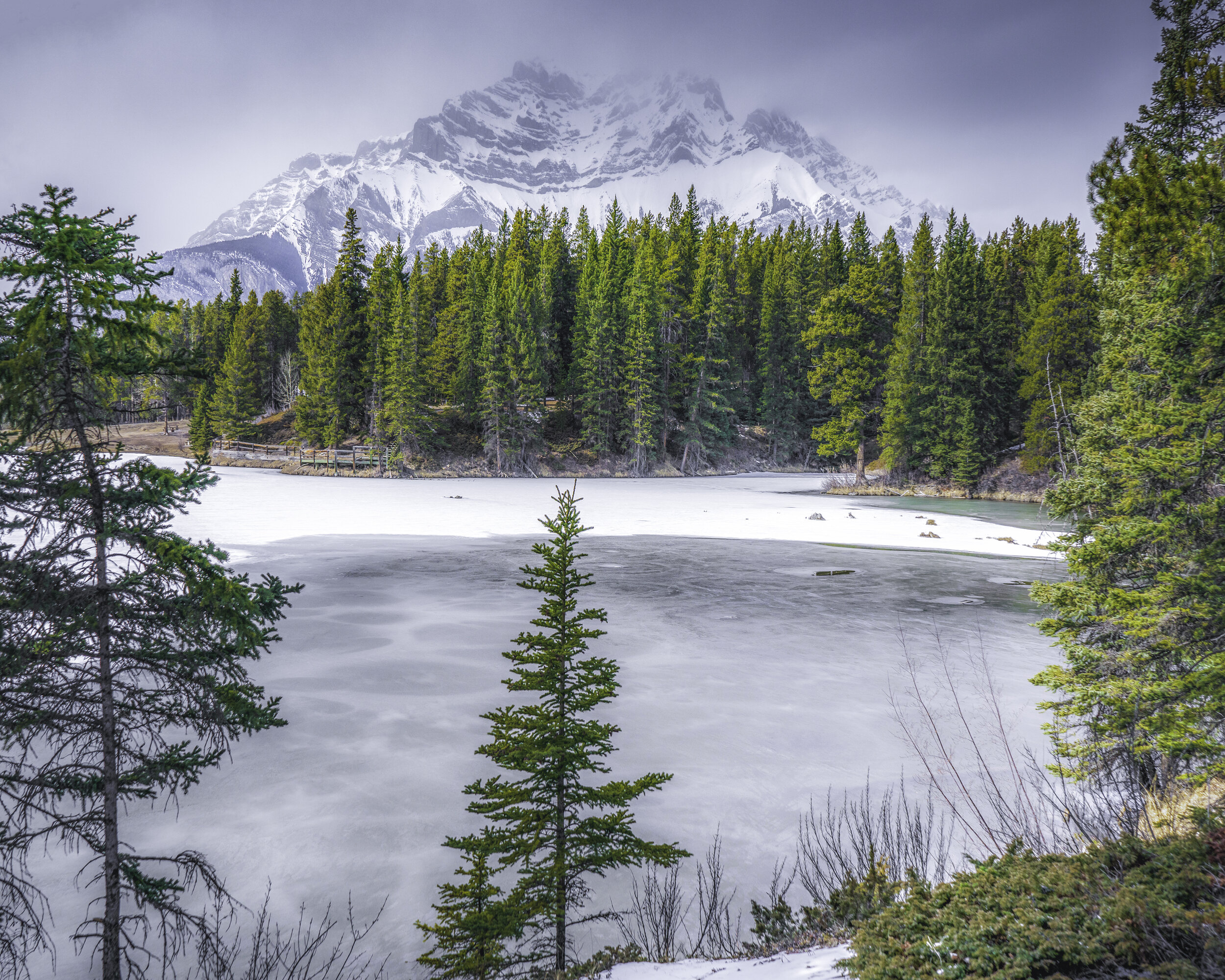 Cascade Mountain from Johnson Lake 2021.jpg