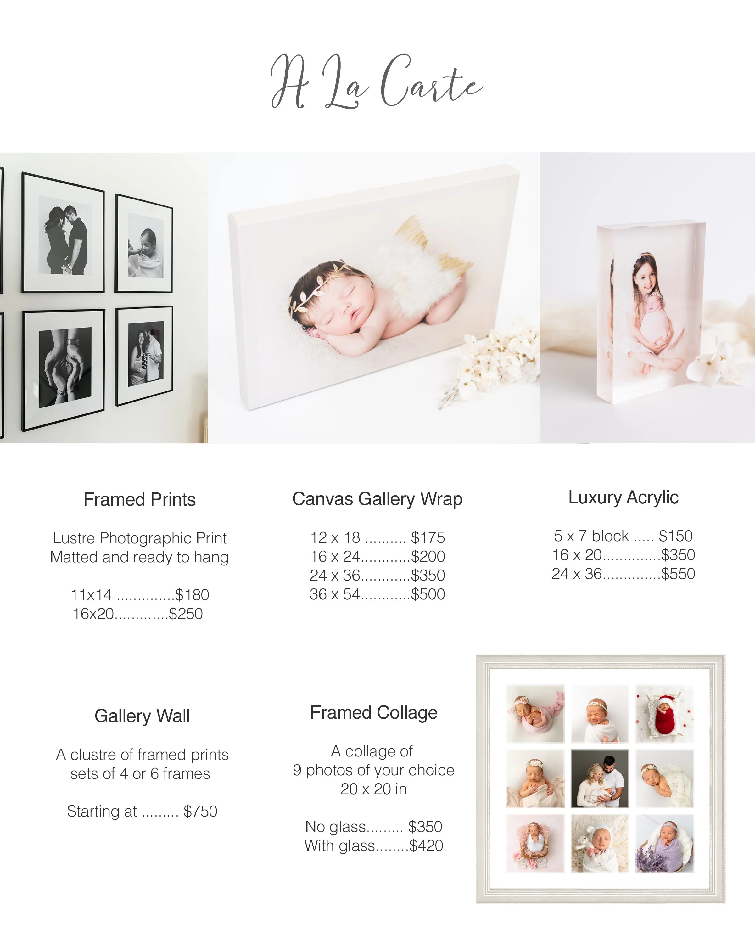 Pricing guide products- Framed Prints 2025 copy.jpg