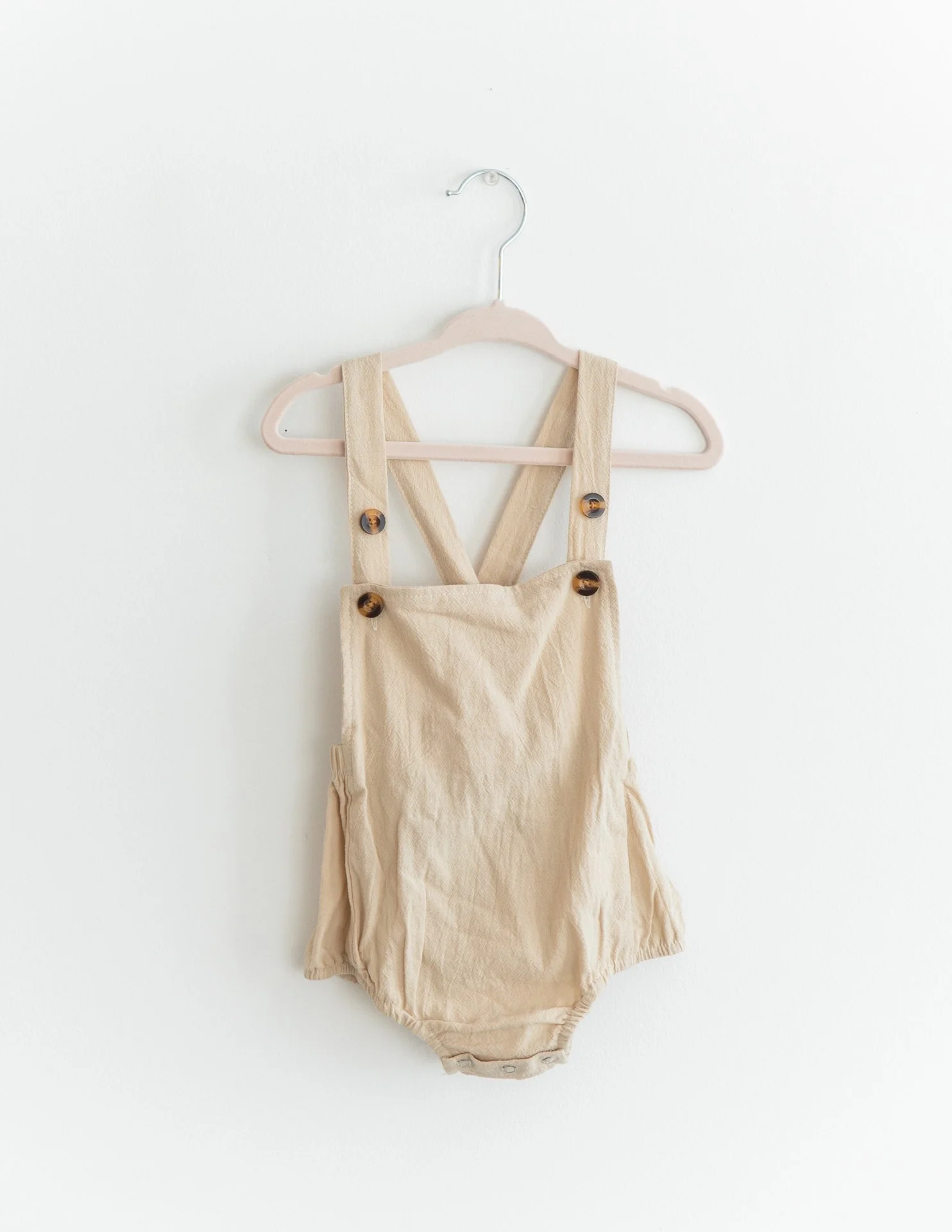 Boys Romper -  9-12 months - Cream