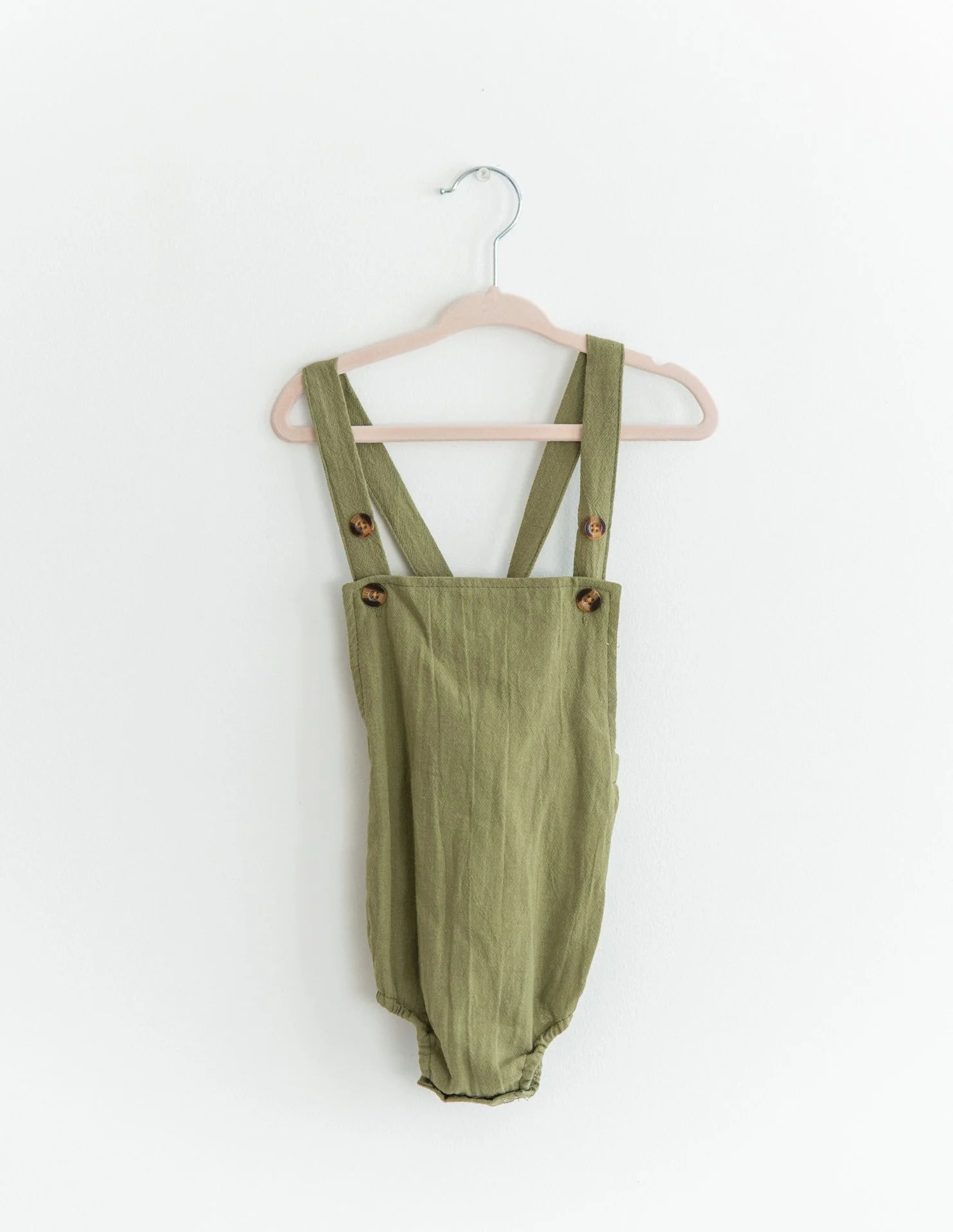 Boys Romper - 9-12 months - Sage Green