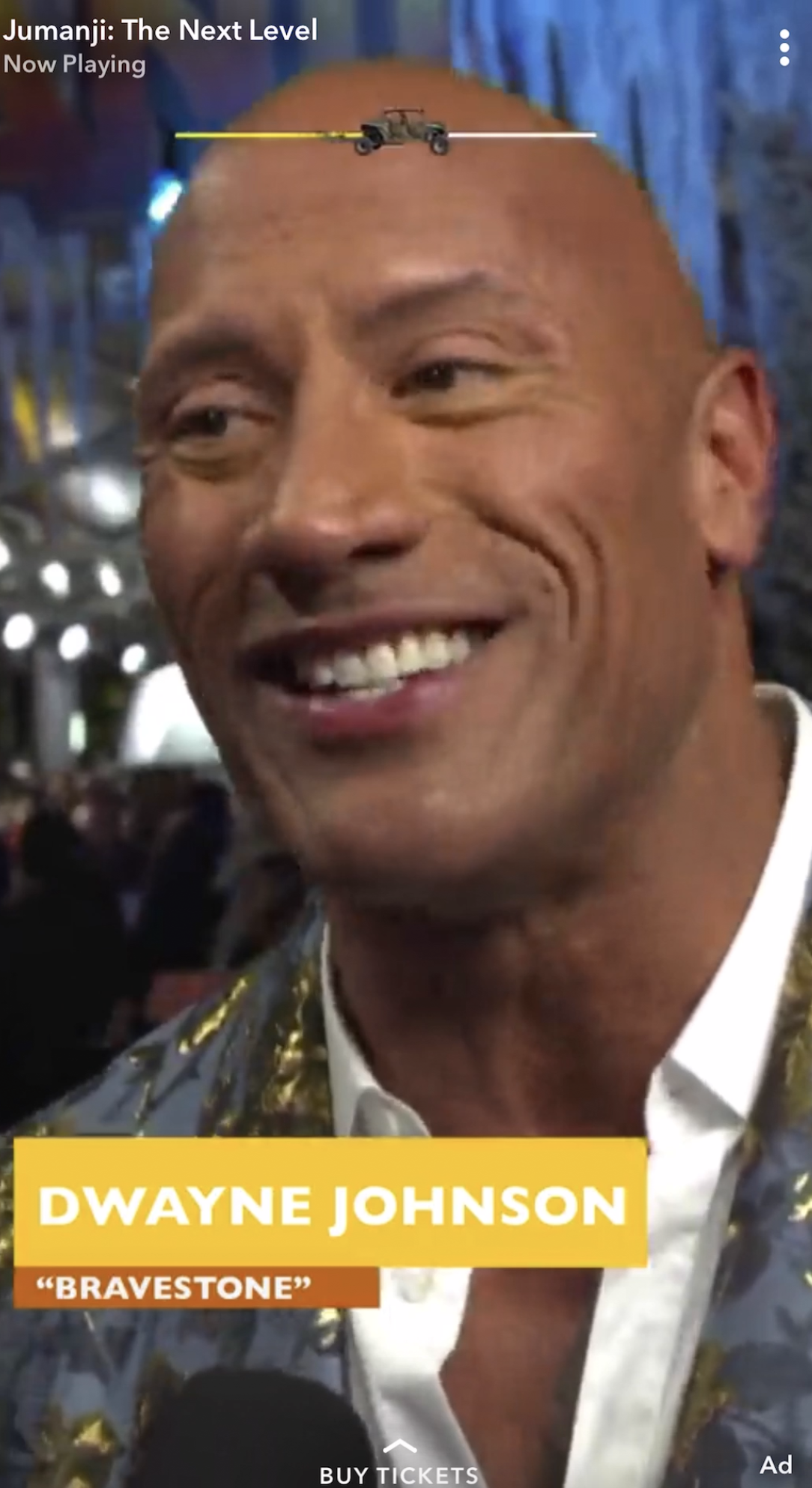 SONY - Jumanji: The Next Level | Red Carpet Interview