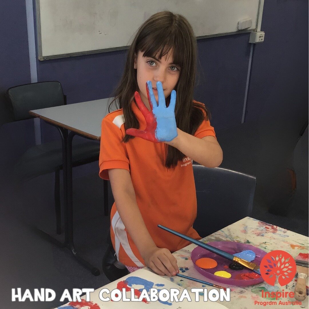 HAND ART COLLABORATION

This week, our Inspire Time rotation featured a captivating Hand Art exercise, showcasing the power of collaboration among our students. 

At Inspire, we believe the impact of working together fosters a sense of belonging and 