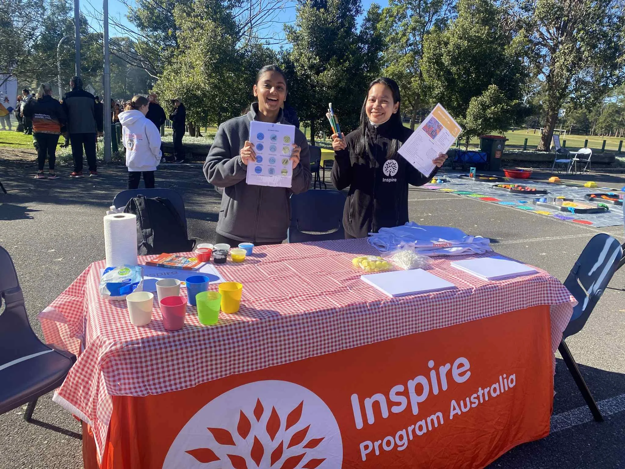 We're at NAIDOC Family Fun Day in Balcombe Heights Estate this morning! 

Come down and try some dot painting craft activities, exploring traditional Aboriginal art techniques! 🎨 

#inspireprogram #inspireprogramaustralia #NAIDOC #naidoc