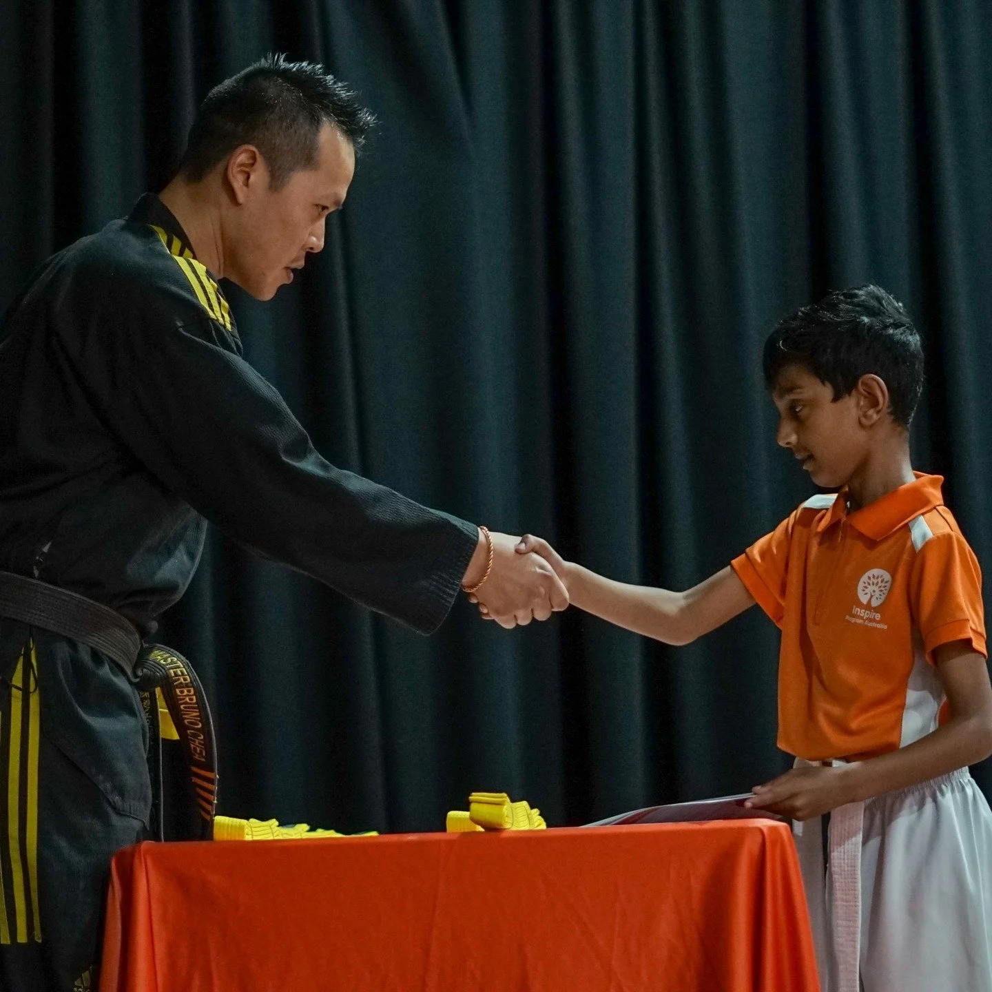 More than a belt &mdash; it&rsquo;s a moment of growth. 🥋✨

At Inspire, every Taekwondo grading is about respect, confidence, and personal achievement.
From the formal handshake to earning the next belt, our students learn discipline, resilience, an