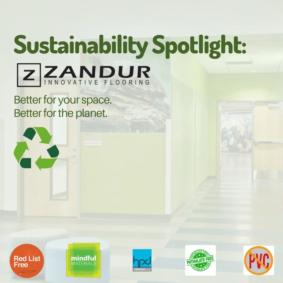 🌿 Sustainability Spotlight: Zandur Rubber
Heading to the 2025 Flooring Sustainability Summit? Don&rsquo;t miss the chance to discover why Zandur&rsquo;s cork + rubber flooring is better for your space and better for the planet.

✅ PVC-Free
✅ Phthala