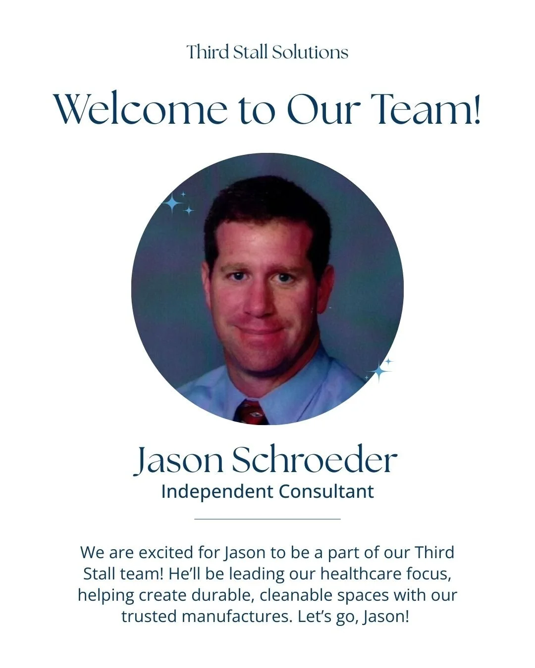 Help us in welcoming Jason to the team! 

#ThirdStall #HeathcareFlooring #NewEmployee #wisconsininteriordesign