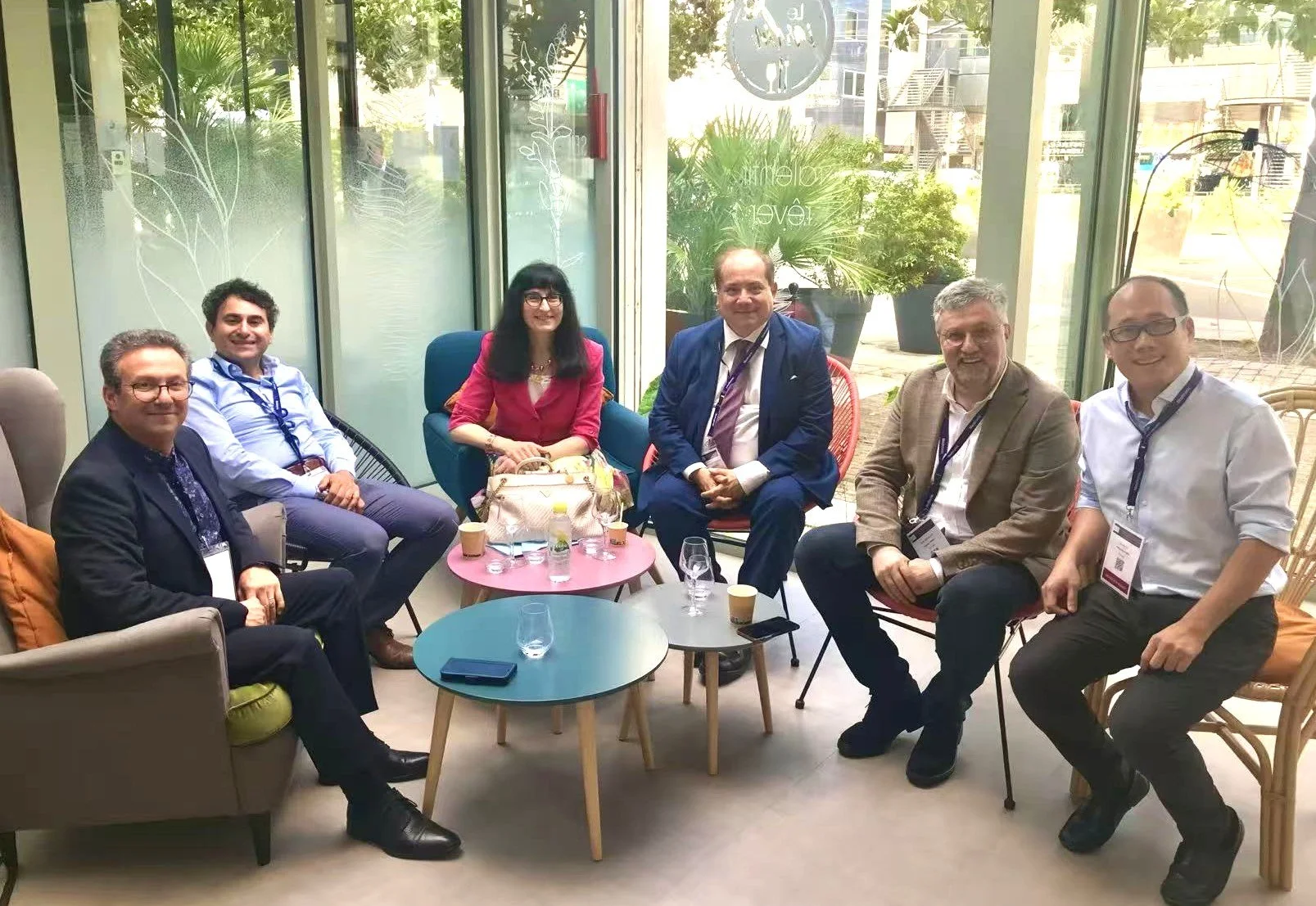 2023-06-24 DBS Society Congress Grenoble - DBS Society Board Meeting (Abdelhamid Benazzouz, Yasin Temal, Elena Moro, Paulo de Aguiar, Ersoy Kocabicak, Lee Wei Lim)