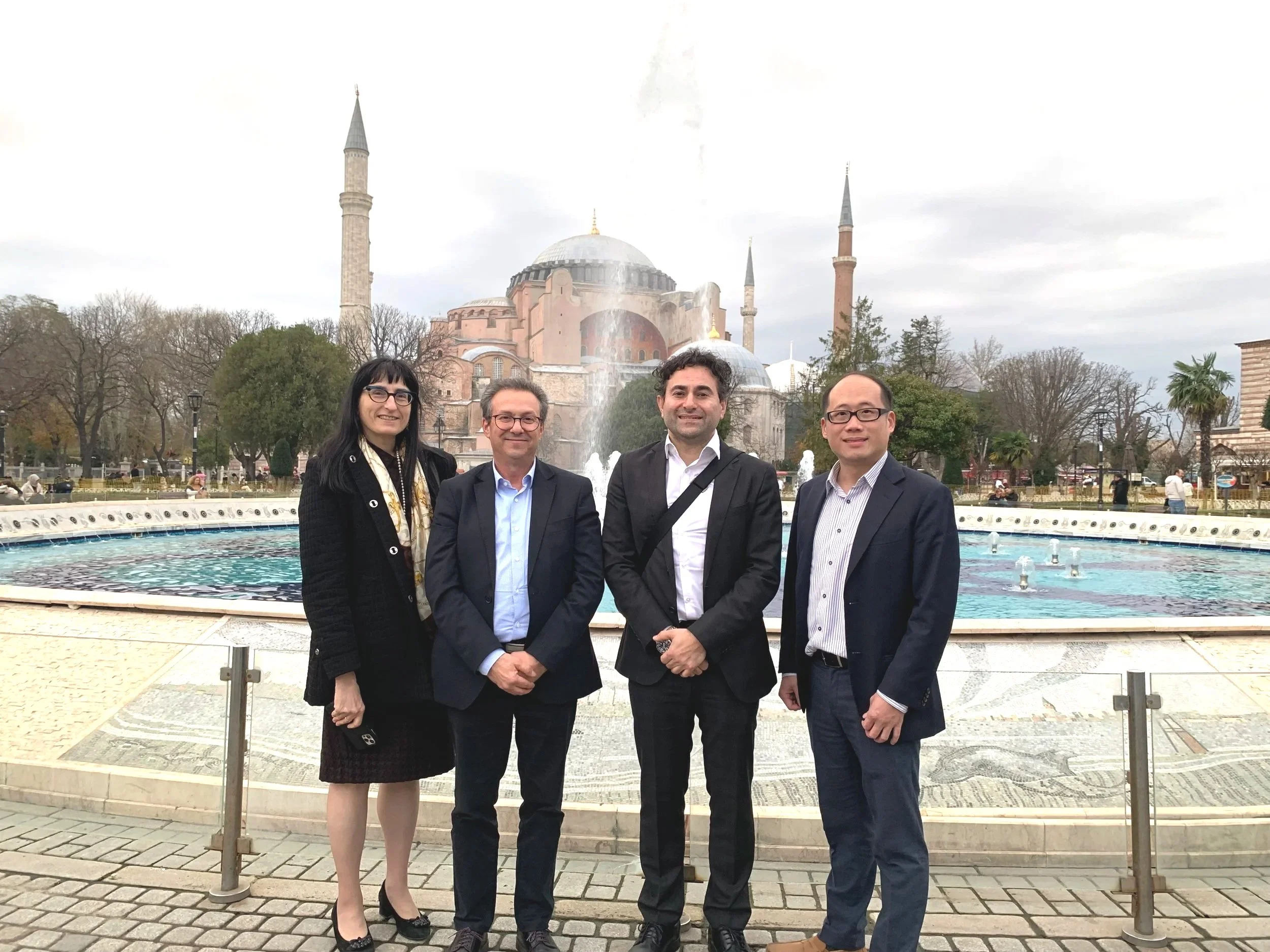 2022-12-10 Istanbul DBS Society Council Meeting (Elena Moro, Hamid Benazzouz, Yasin Temel, Lee Wei Lim)
