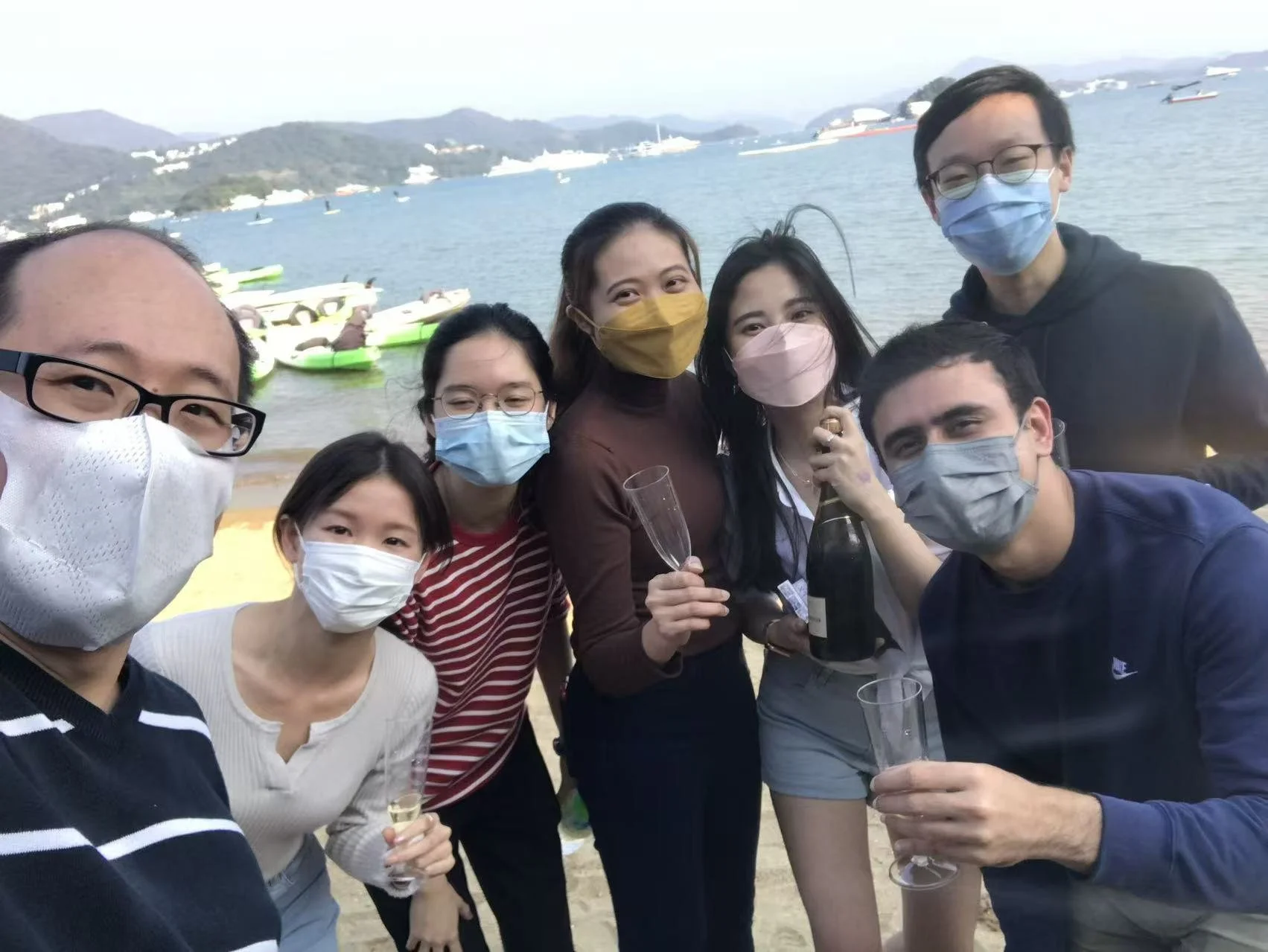 2022-01-02 Lab Party at Saikung Beach