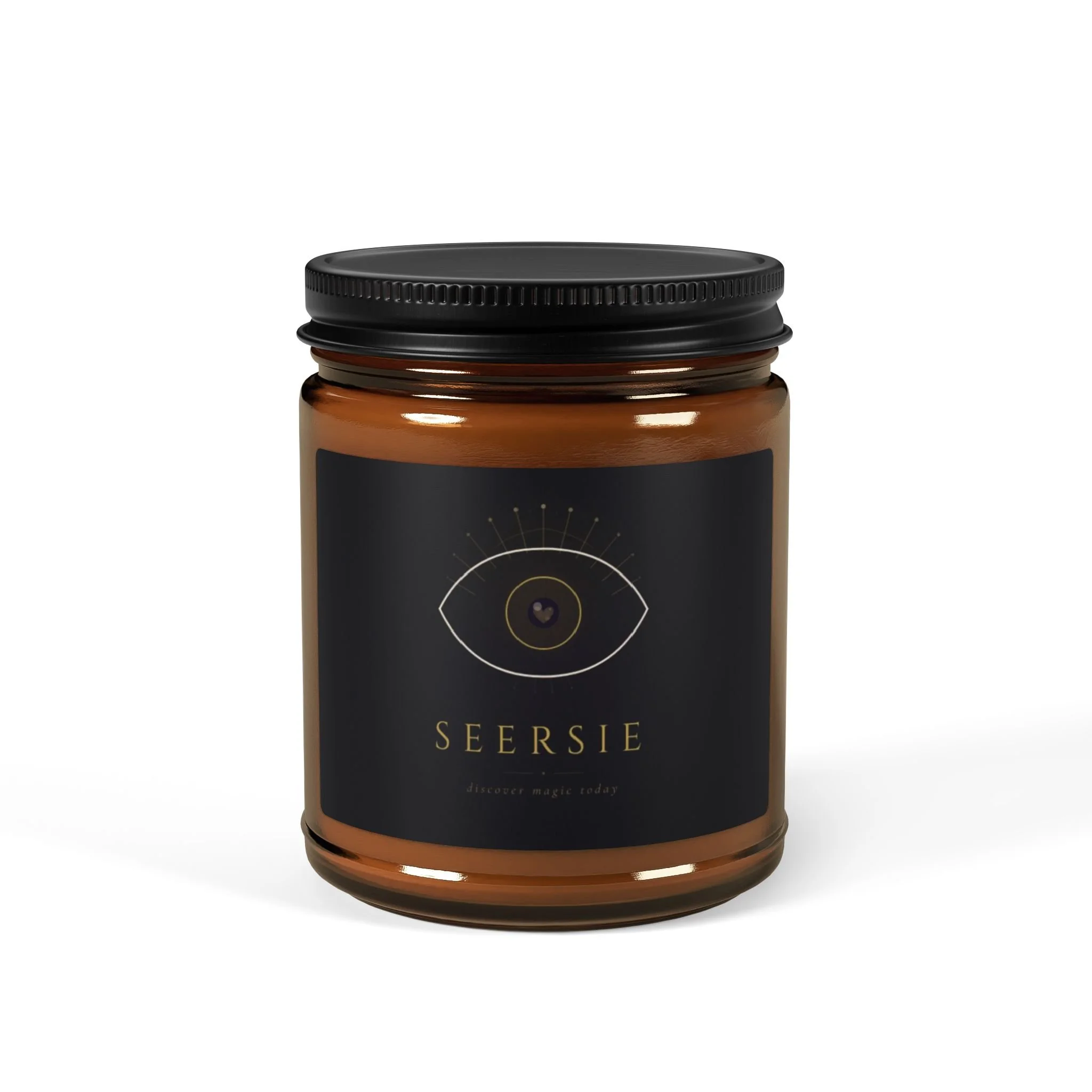 Seersie — Amber Jar Scented Aromatherapy Soy Candle