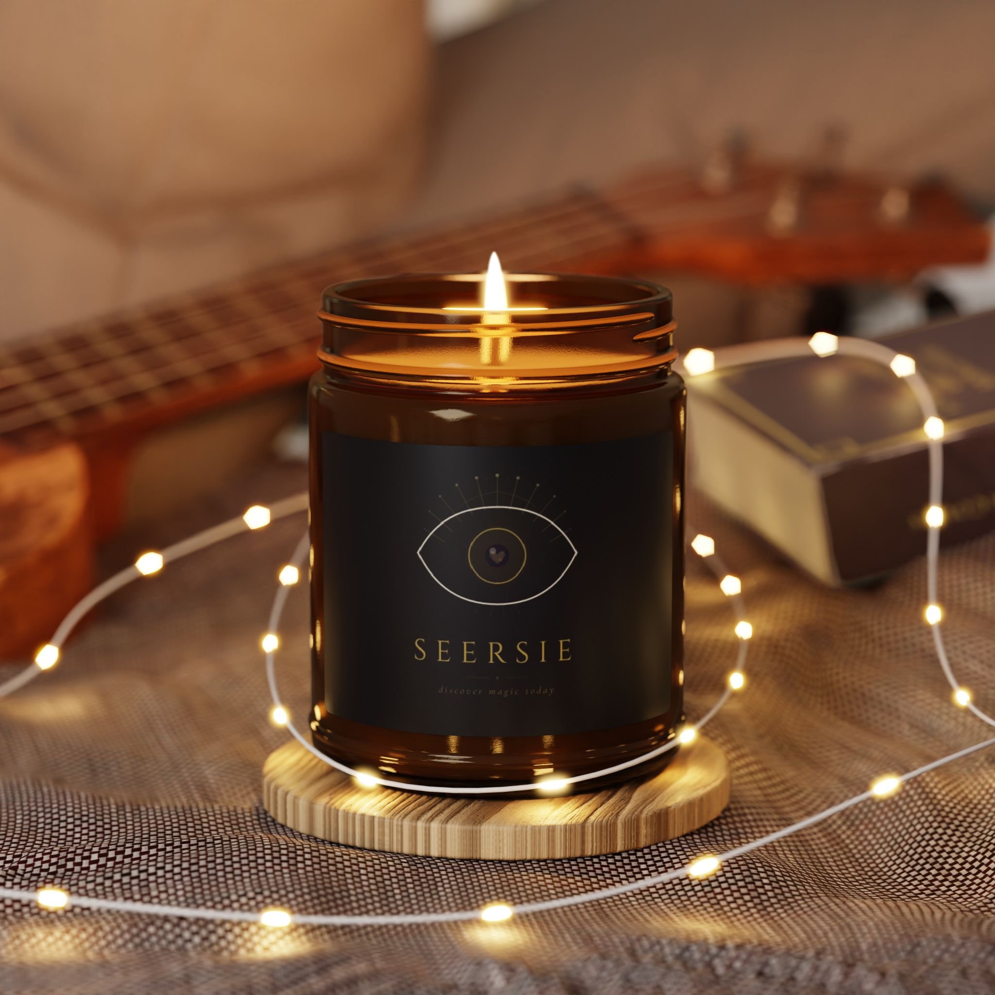 Seersie — Amber Jar Scented Aromatherapy Soy Candle
