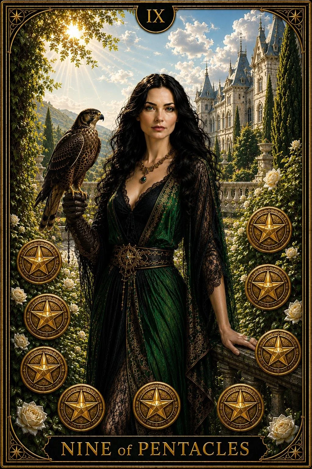 THIS WEEK’S GUIDING INSPIRATION — NINE OF PENTACLES