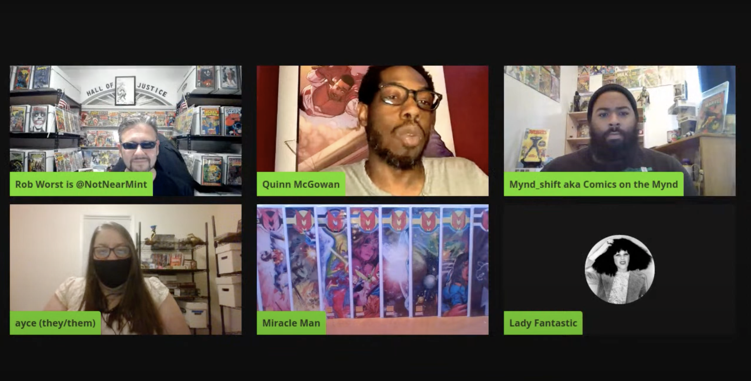 Not Near Mint 89 : Quinn McGowan "PROJECT: WILDFIRE" &amp; New Comic Book Day 