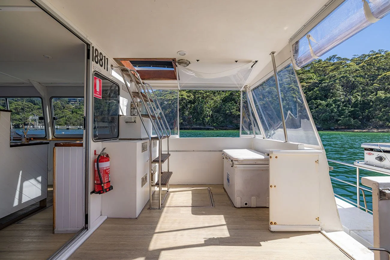 Ali B Champagne Sailing Sydney Boat