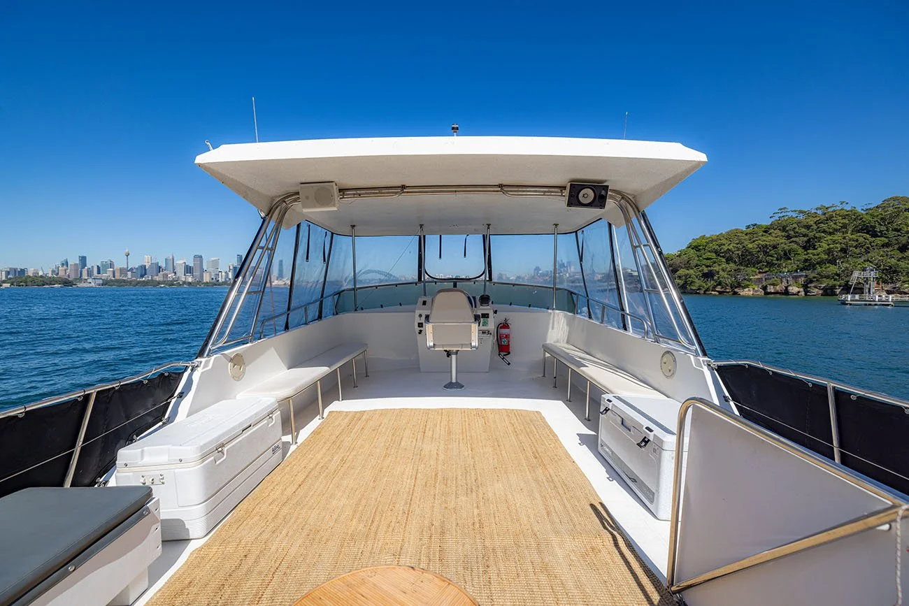 Ali B Champagne Sailing Sydney Boat