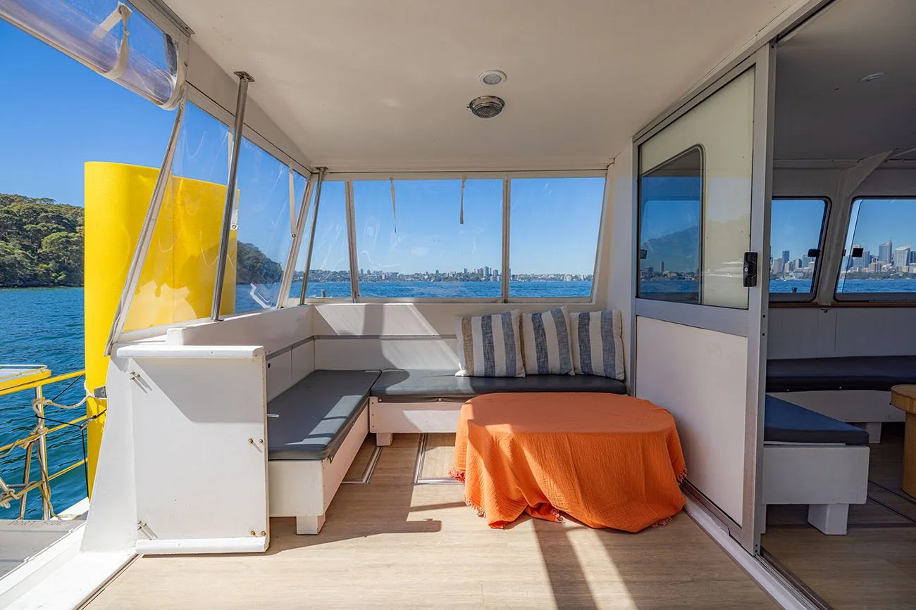 Ali B Champagne Sailing Sydney Boat