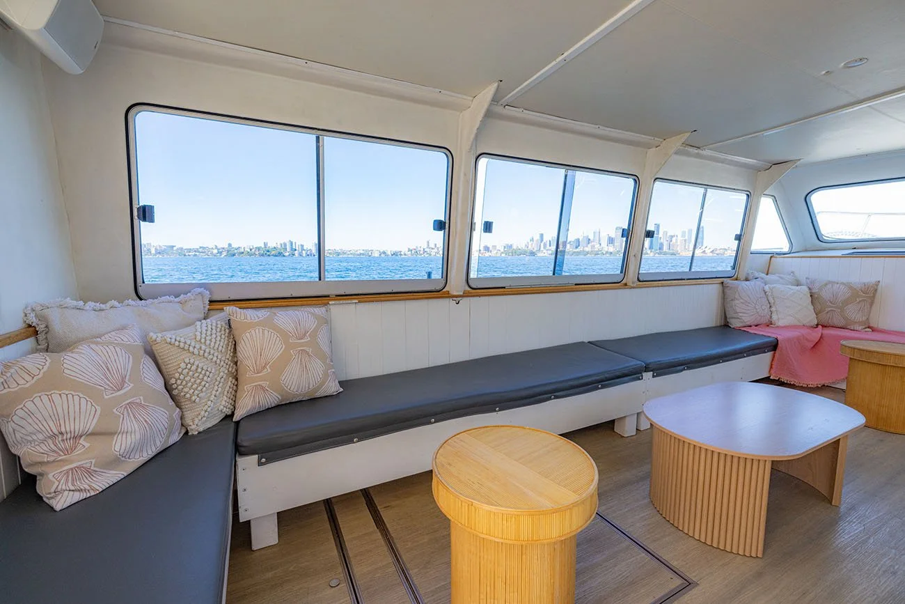 Ali B Champagne Sailing Sydney Boat