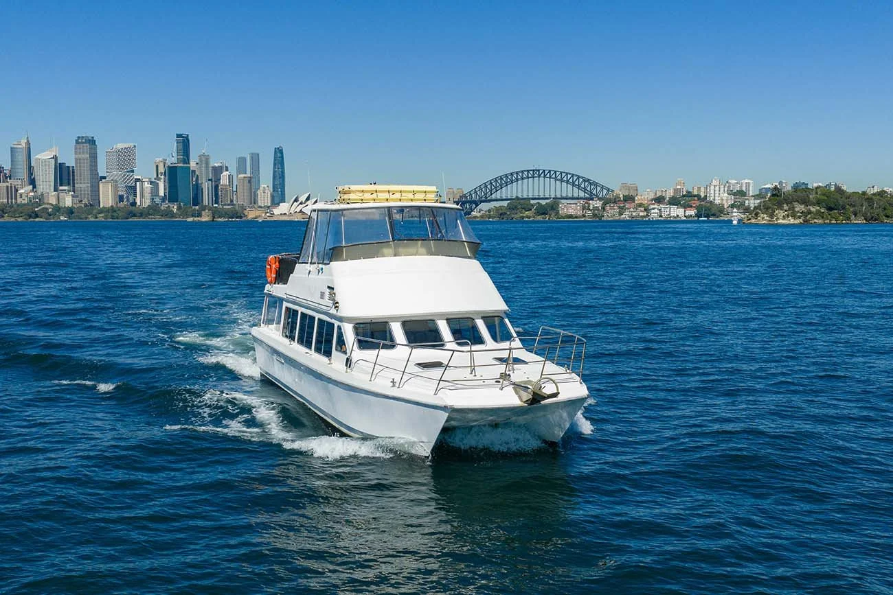 Ali B Champagne Sailing Sydney Boat