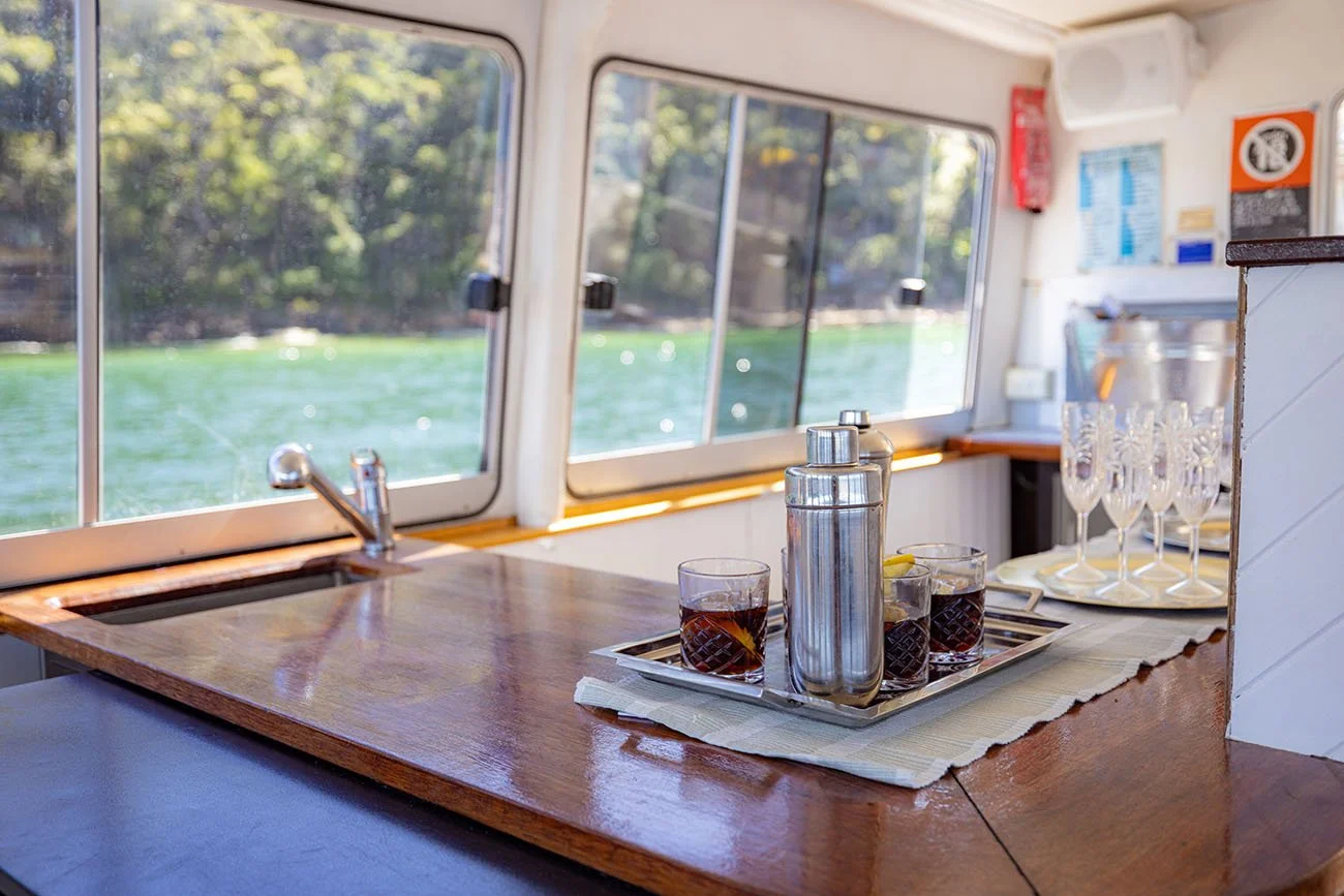 Ali B Champagne Sailing Sydney Boat