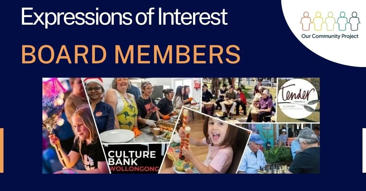 Expressions of Interest Open - BOARD MEMBERS