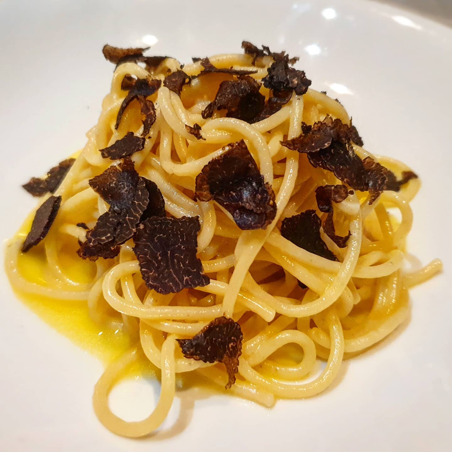 spaghetti / black southern highlands truffle / parmigiano / butter 
@truffle_farmer