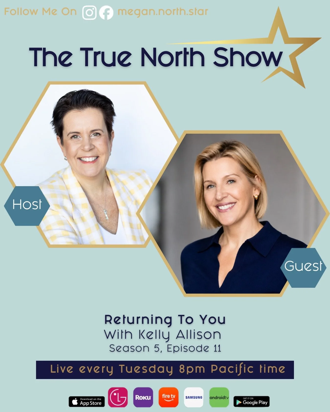 I recently had the pleasure of sitting down with @megan.north.star (again) for a conversation about something that sits at the heart of everything I do: returning to yourself.

We talked about the ways we can slowly lose connection with ourselves as 