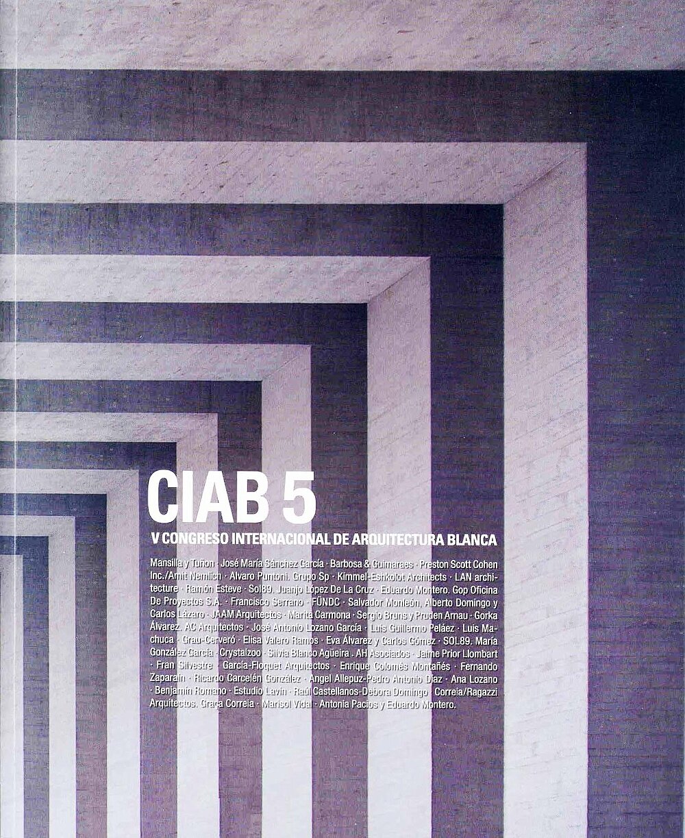 V CONGRESO INTERNACIONAL DE ARQUITECTURA BLANCA
Aterpe, casa abierta
