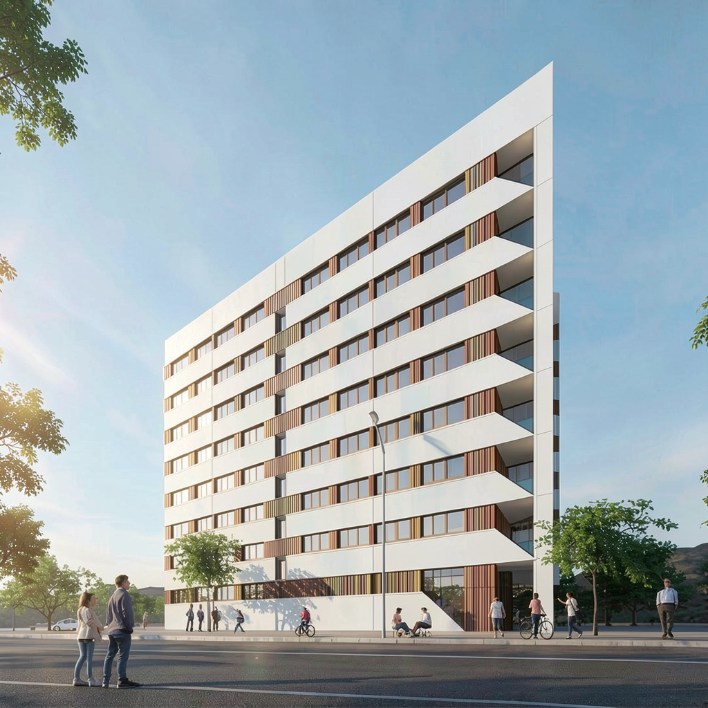 112 viviendas sociales, parcela RZ-16, Zorrotzaurre, Bilbao