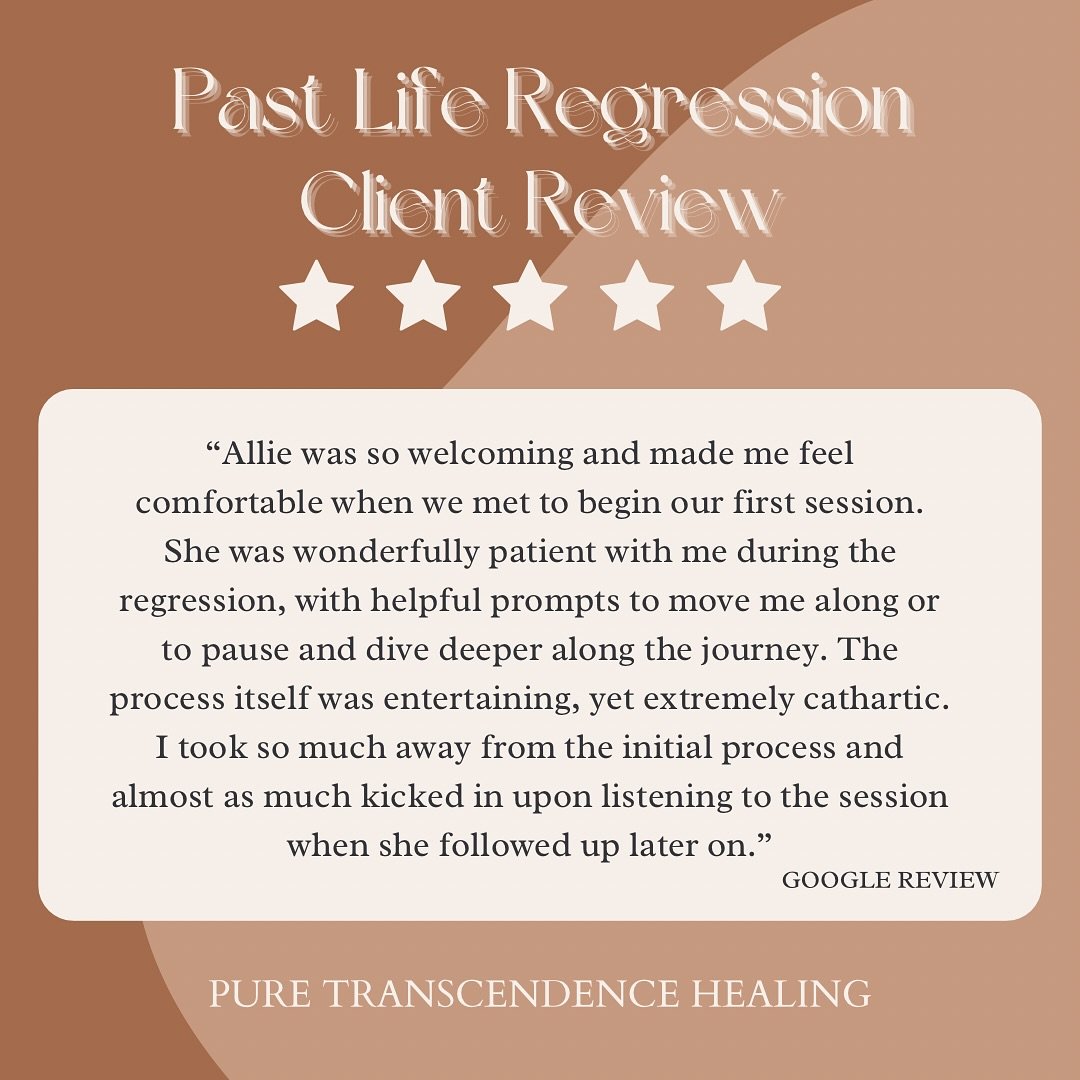 Past Life Regressions are MAGIC ✨So grateful for every client that walks through my door willing and ready to embark on the soul journey. It is incredible to witness the healing that this modality offers. It&rsquo;s all about love 🤍

#hypnosis #hypn