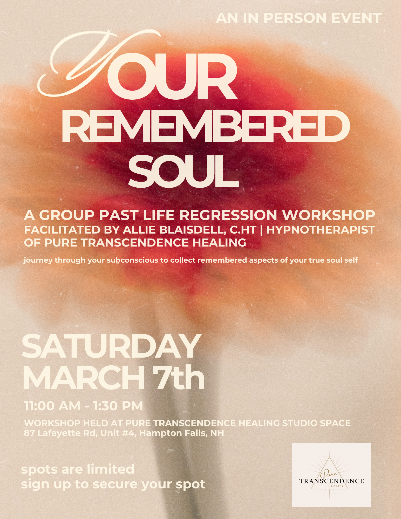 Classes/Events — Pure Transcendence Healing
