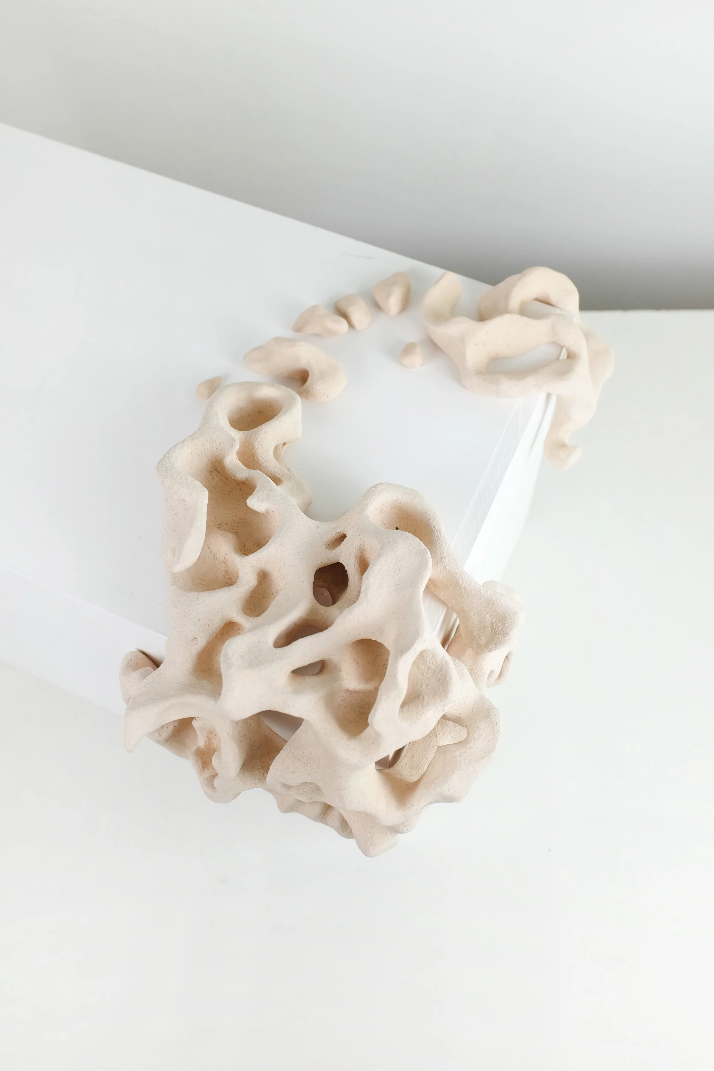 OUT OF THE LAB THEORY, 2023, Ceramic, 20x42x28 cm
