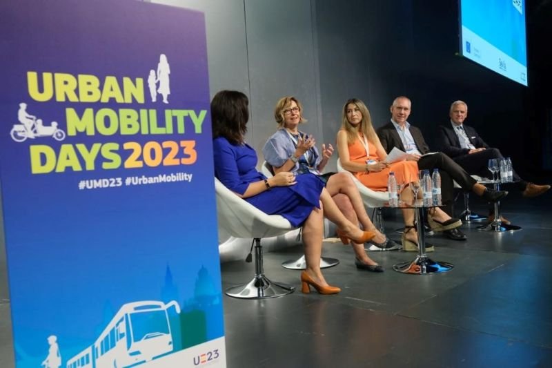 Lola Ortiz Sánchez, Municipality of Madrid participating at Plenary1- Urban Mobility Community Support to Ukraine