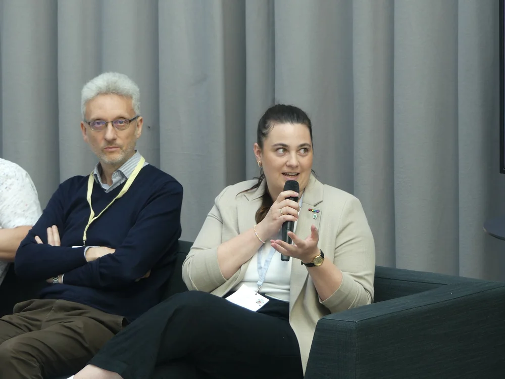 Mrs Anna Rettenmayr-Perras (Hacon) at the Roundtable 2