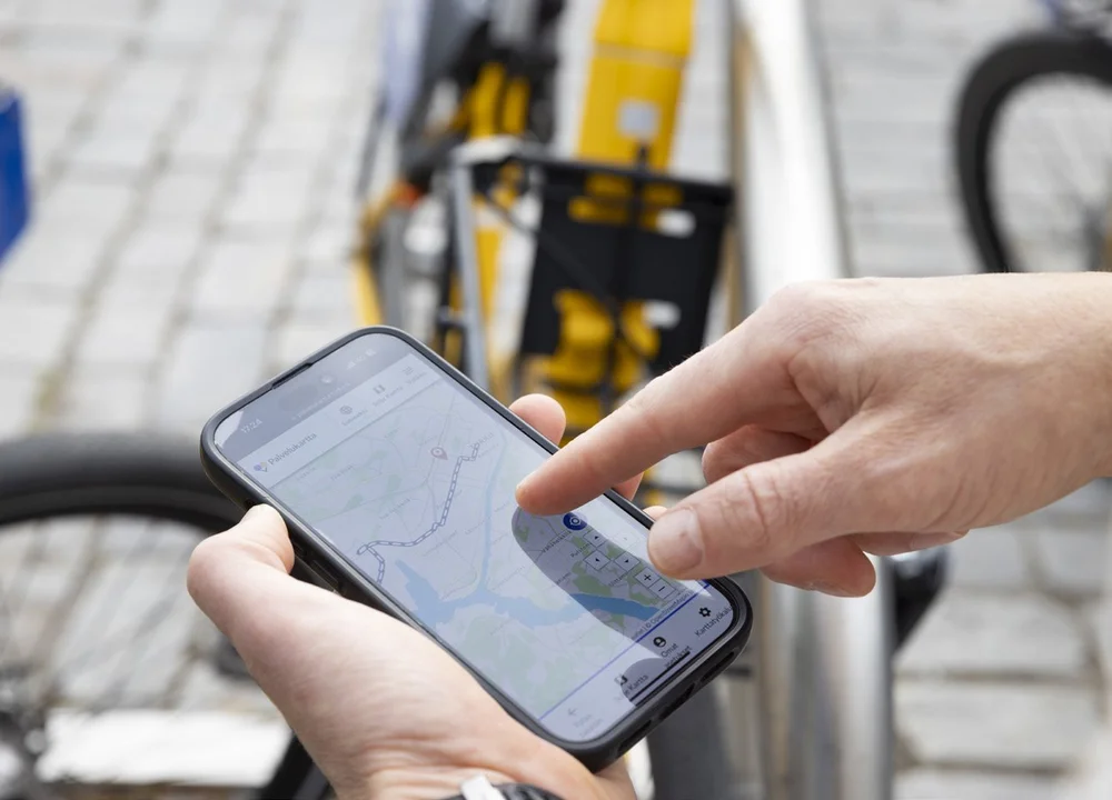 Mobility map in use in Turku (Finland)