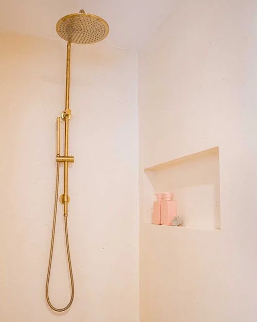 Muro Natural Lime Plaster Shower - Sunshine Coast