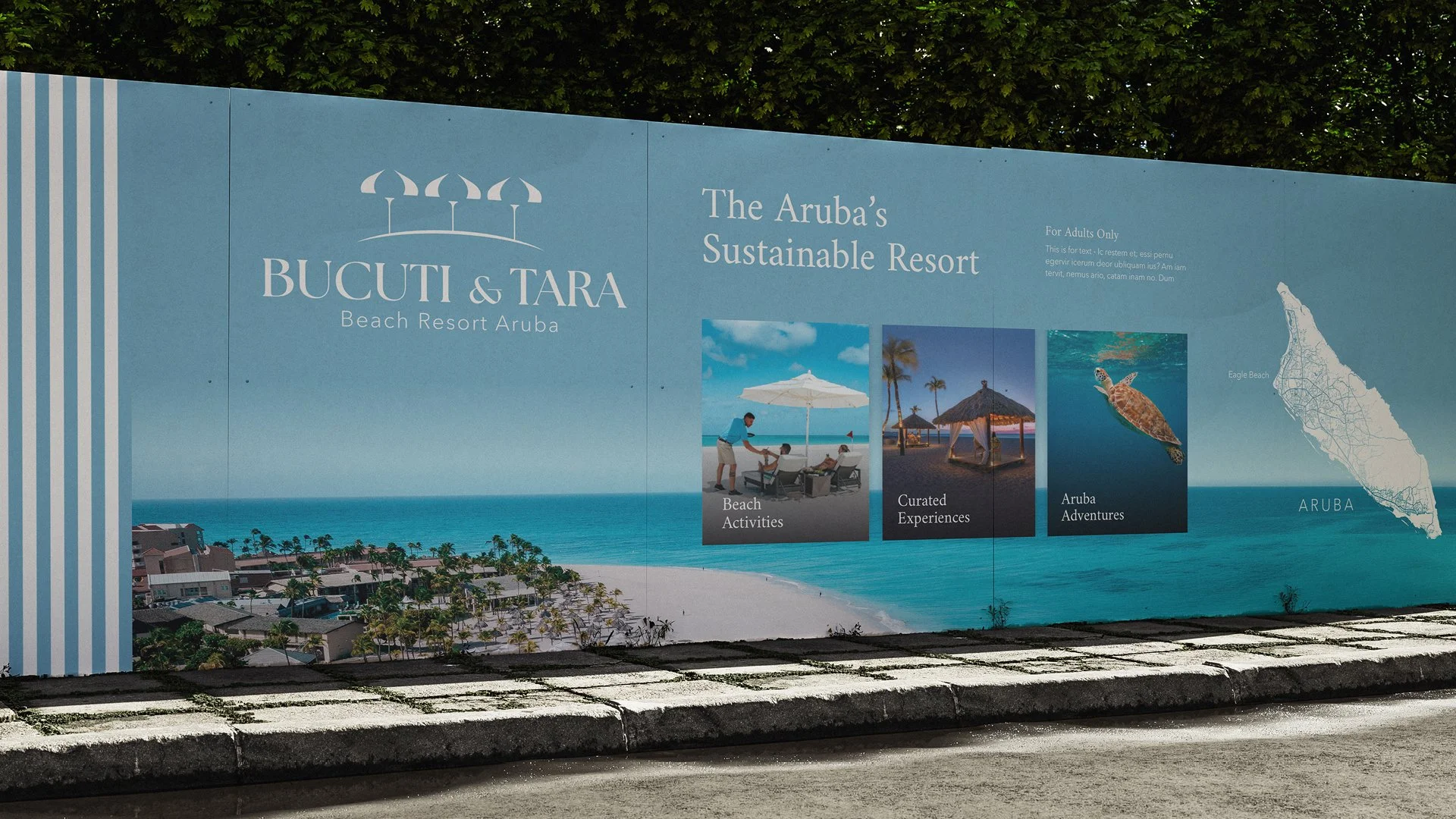 branding, logo, symbol, icon, photography, 3d mockups, brand applications, color, typography, design, art direction, copywriting, illustration, video, advertising, website, web design, UX/ui, USA, New York, USA, Aruba, Eagle Beach, Resort, rebranding